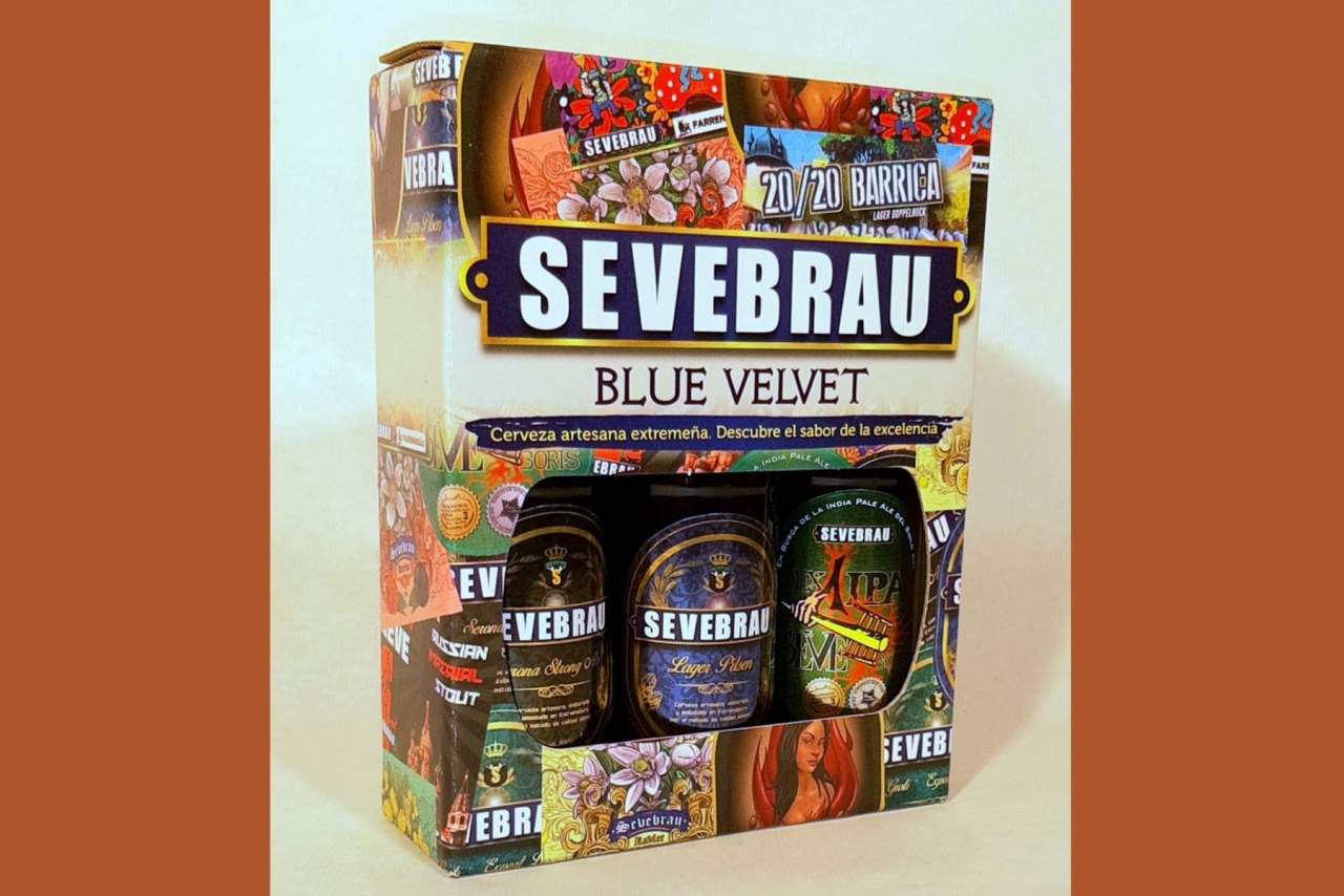 Popular cerveza artesana extremeña de Sevebrau