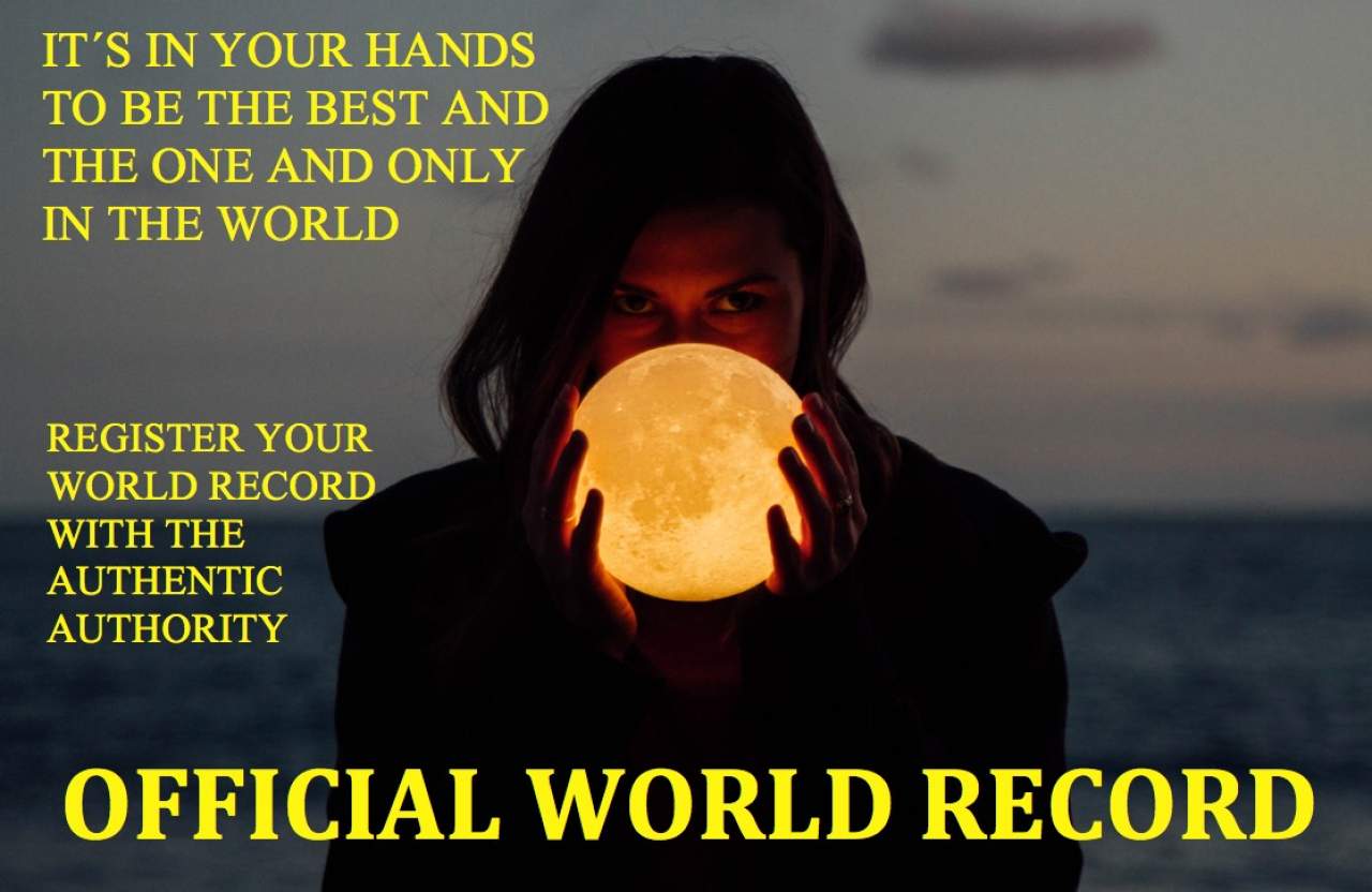 La competencia de Record Guinness es la ONG española Official World Record