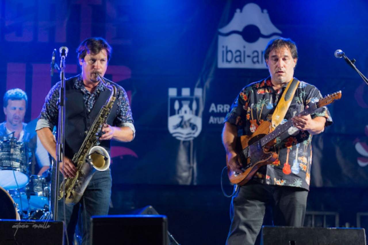 El concierto de Travellin Brothers fue uno de los mejores que acogió el festival Arrasate Blues