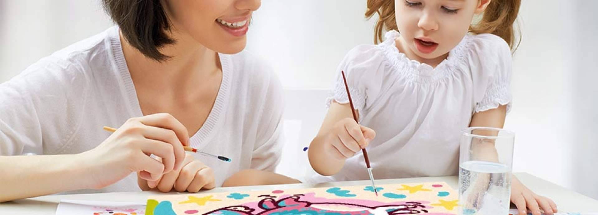 Pintar por números. Hacer arte con Dekoralo