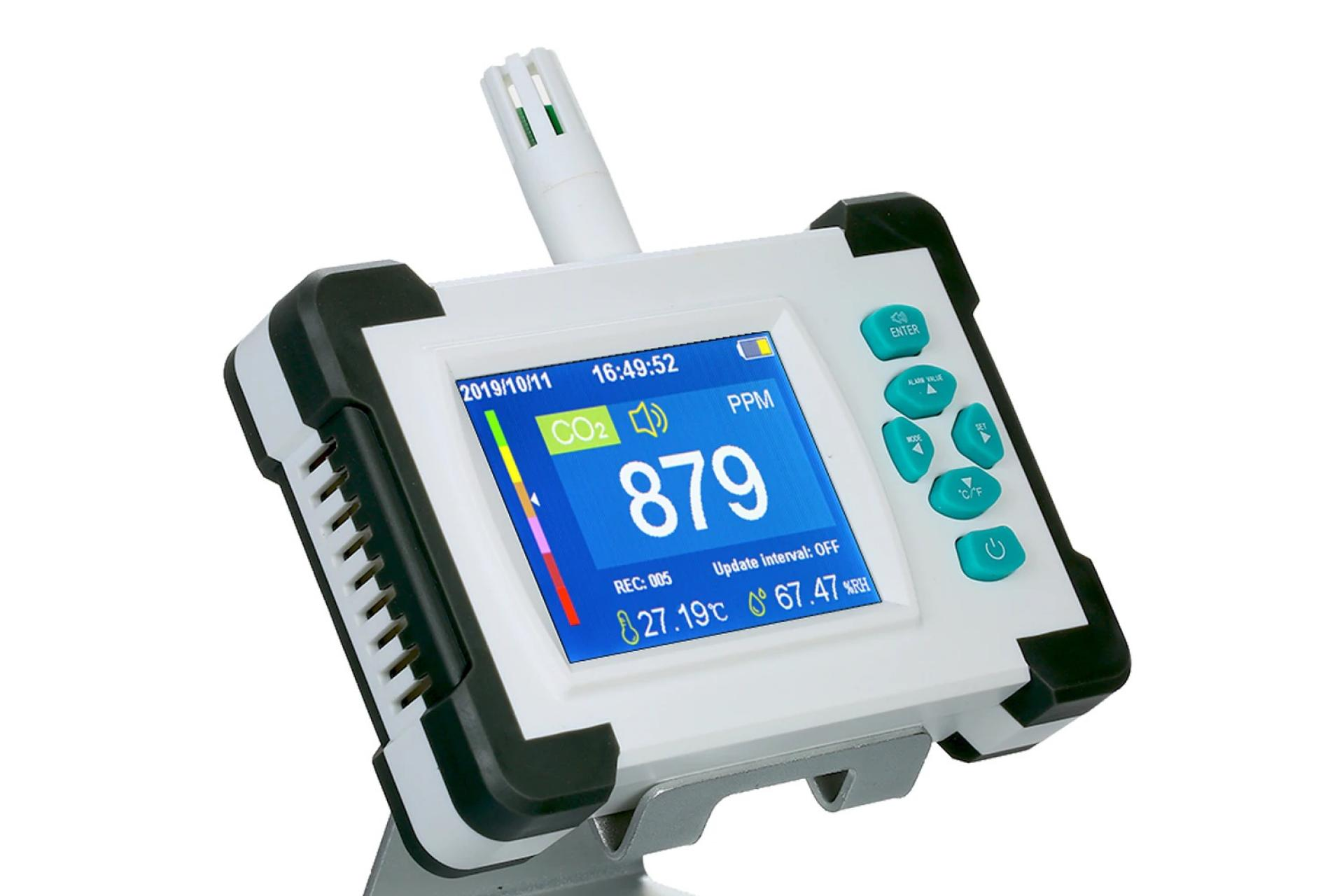 Protect Soiart ofrece el medidor detector de CO2 más completo del mercado