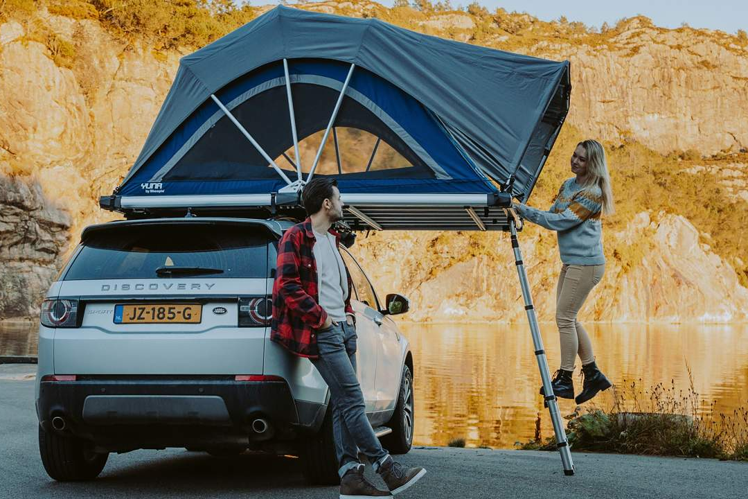 Las diferentes opciones de tienda techo para furgonetas en Foxcamper