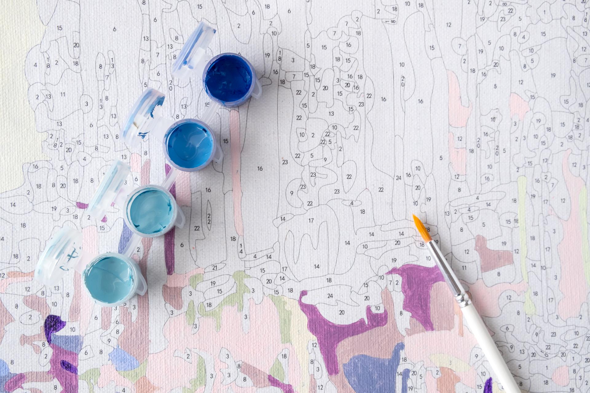 Pintar Números: una de las actividades favoritas a raíz del confinamiento