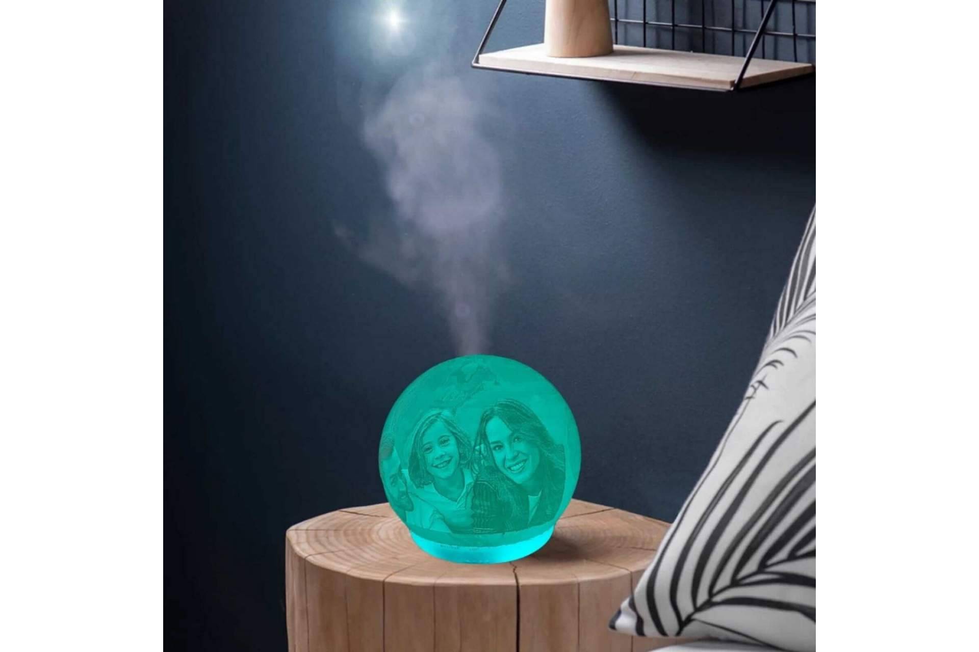 Lámpara Personalizada: lámpara de luna para decorar el hogar