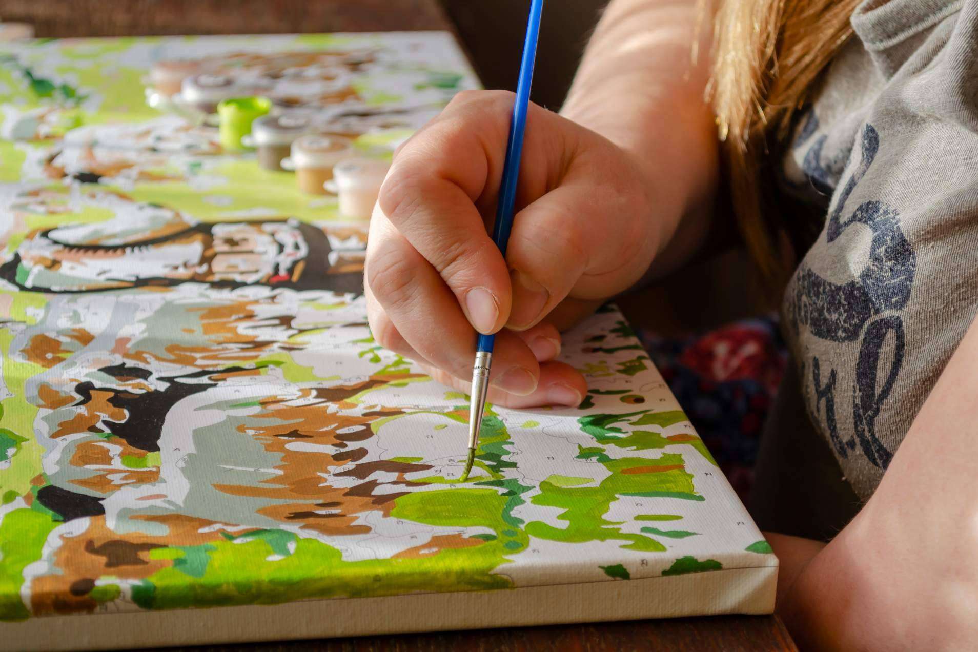 Pintar con números es la actividad de ocio que no ha dejado de crecer desde 2020