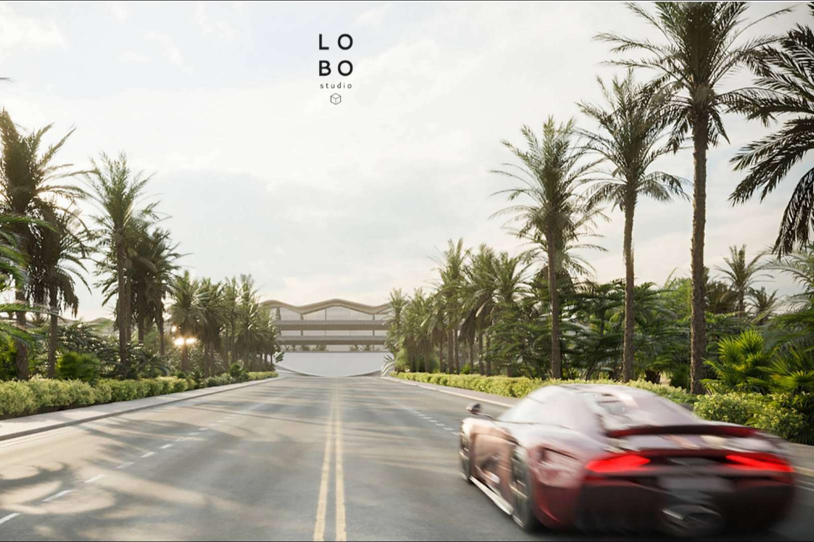 El innovador Render Hotel de Lobo Studio