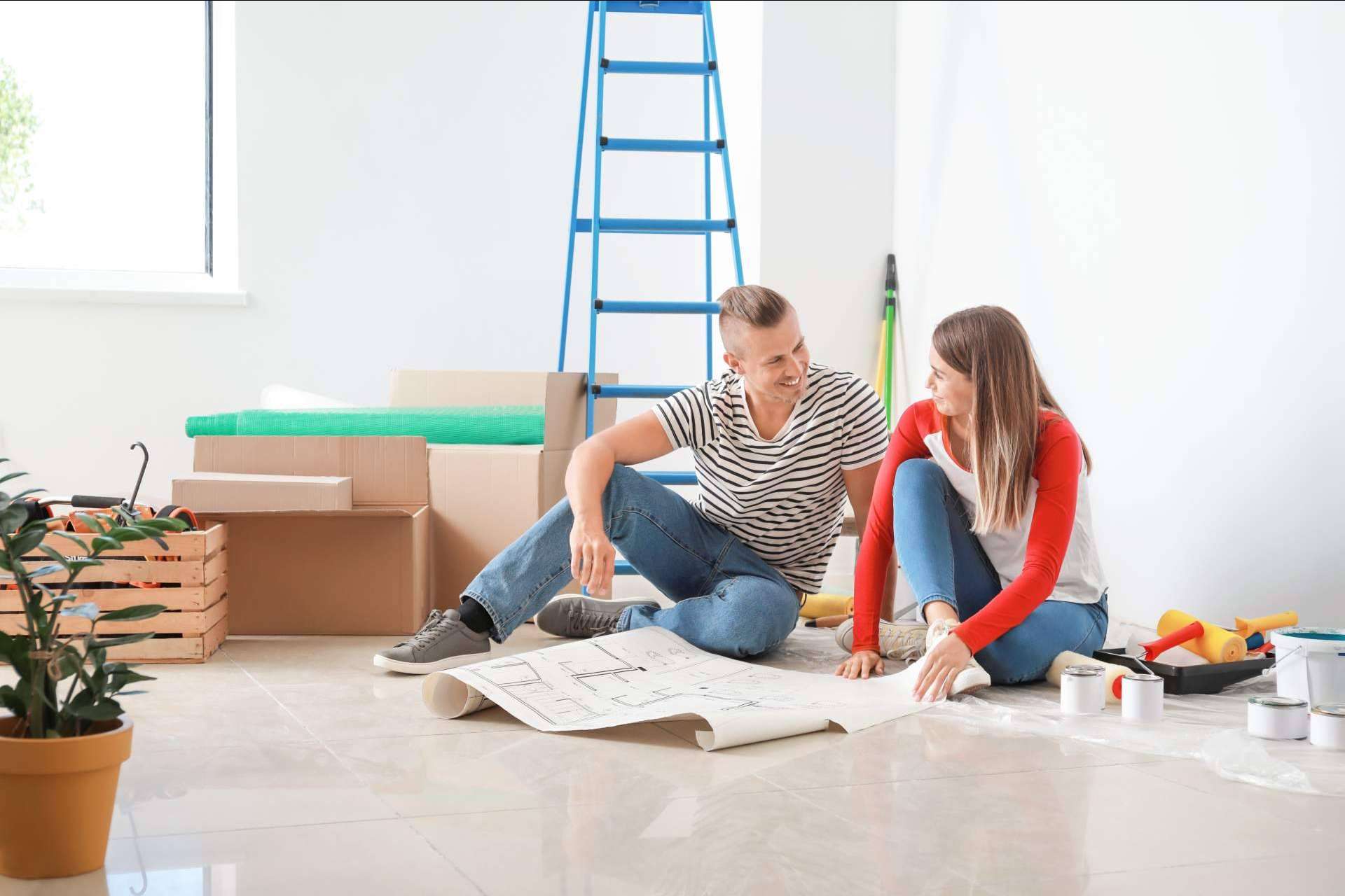 Remodelar el hogar en otoño con los productos de Ferretería Central: azul cobalto y gris perla, los colores en tendencia