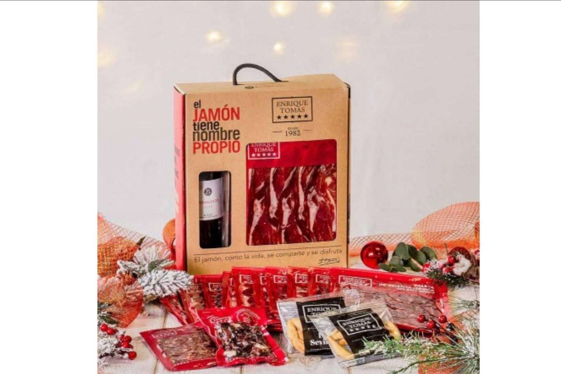 Regalos originales con jamón de la mano de Enrique Tomás
