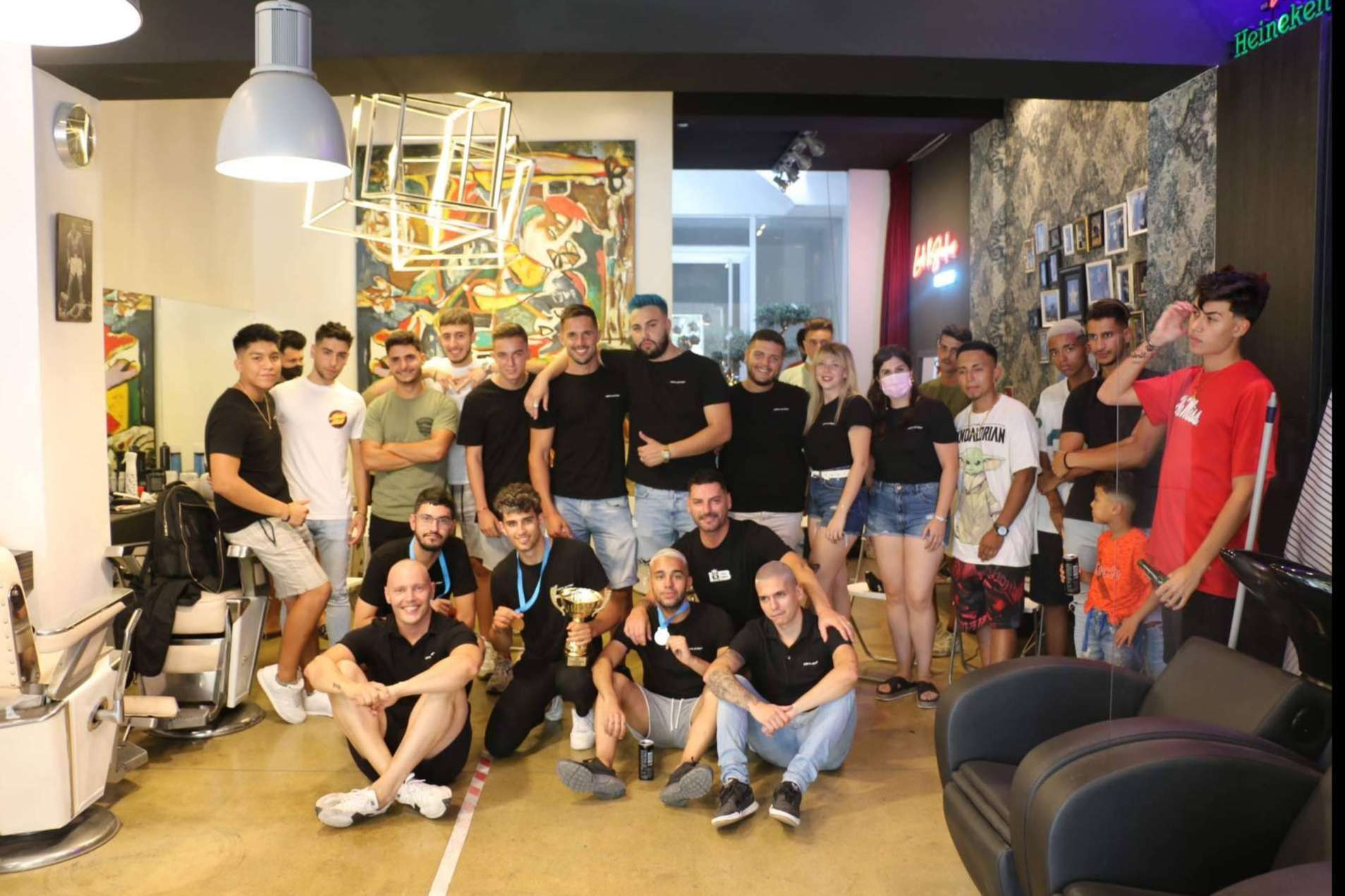 Curso de barbería de The Lords Academy