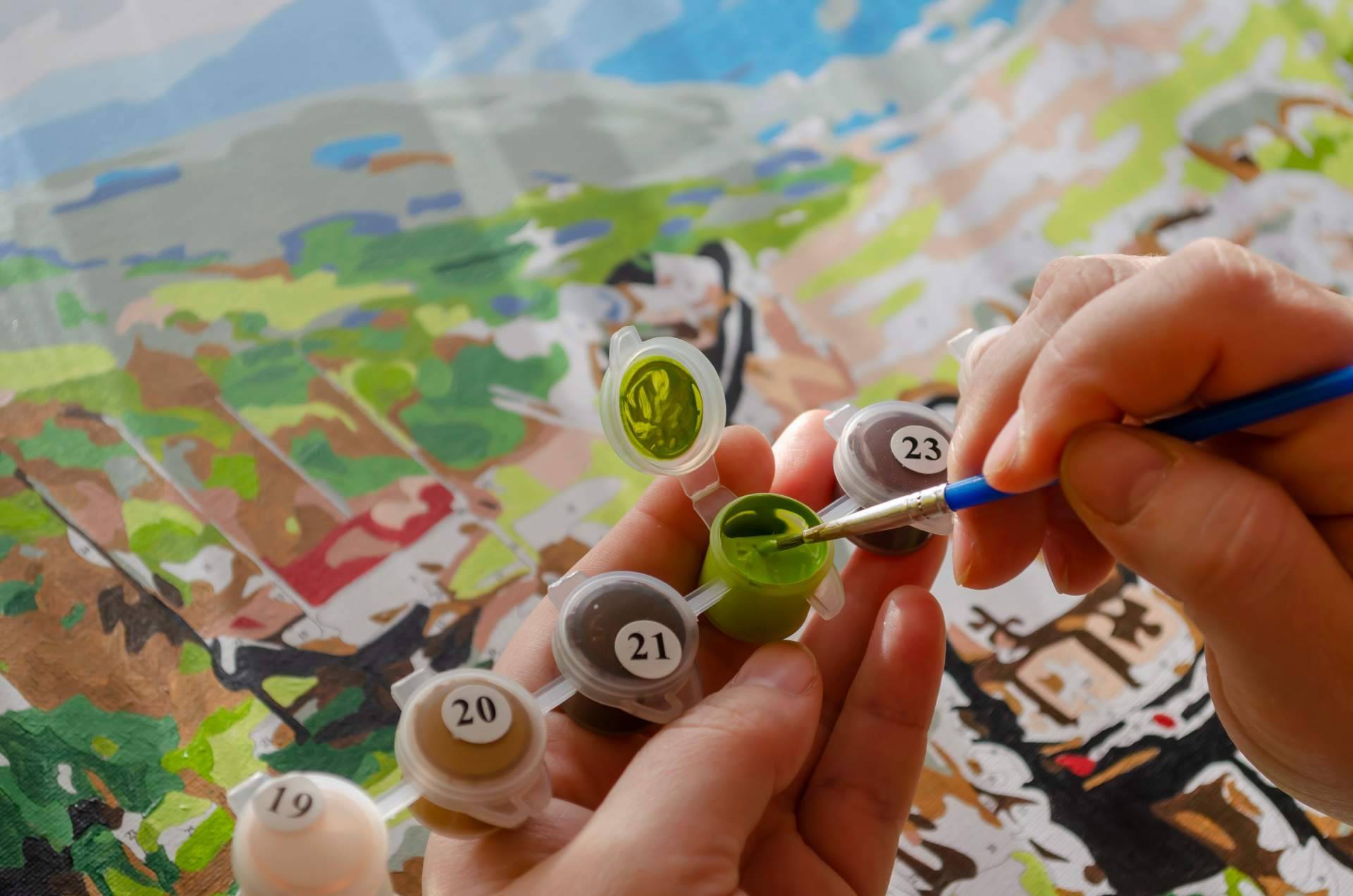 Pintar Números: iniciarse en el arte de la pintura nunca fue tan fácil