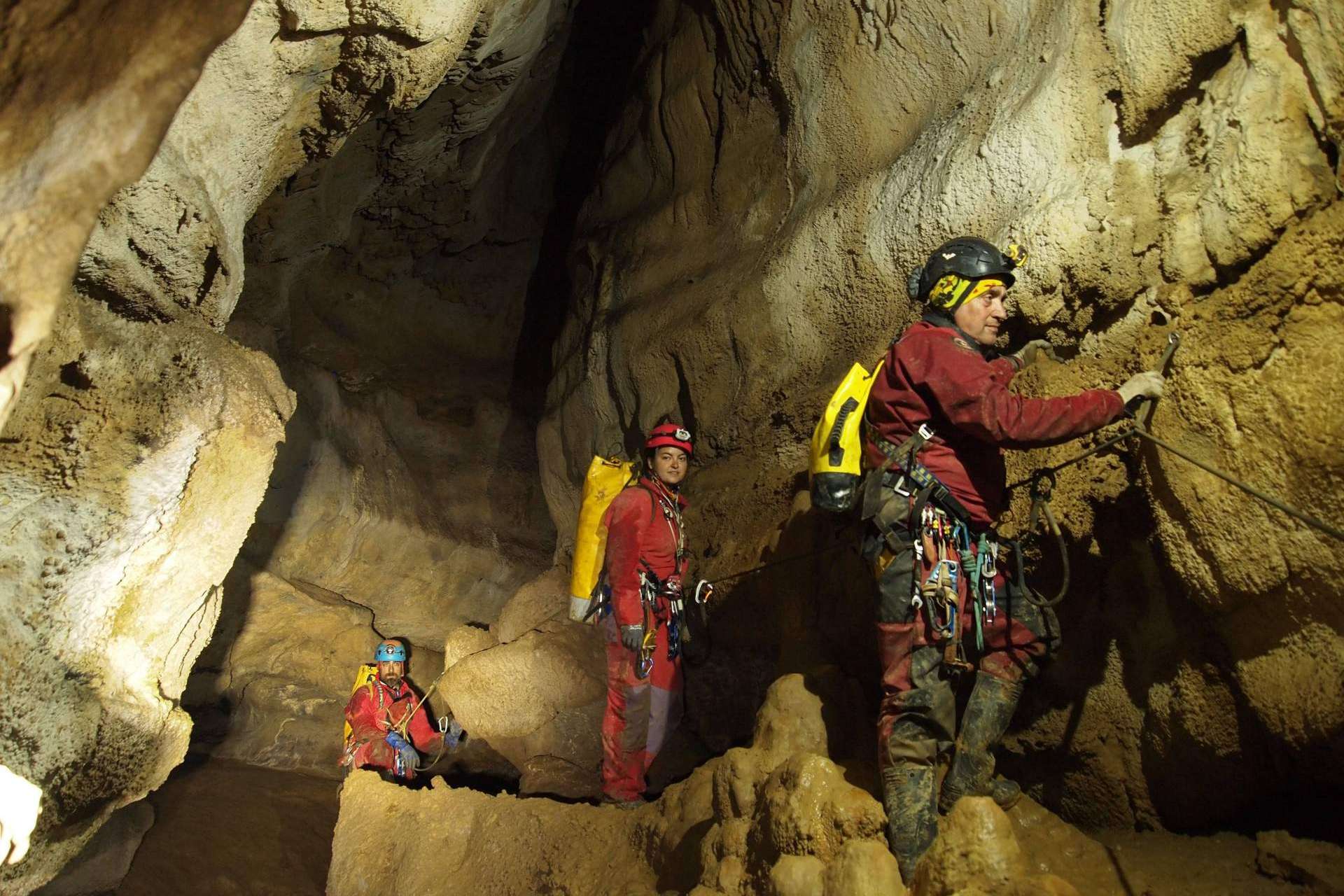 Vertical Challenge ofrece una de las mejores formaciones en espeleología