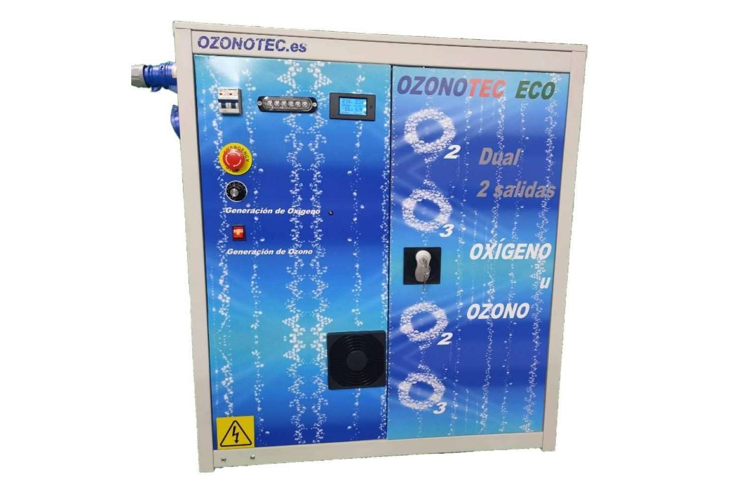Ozonotec Dual O2O3: nanoburbujas de oxígeno o de ozono para el agua de riego agrícola, la novedad de Ozonotec Eco