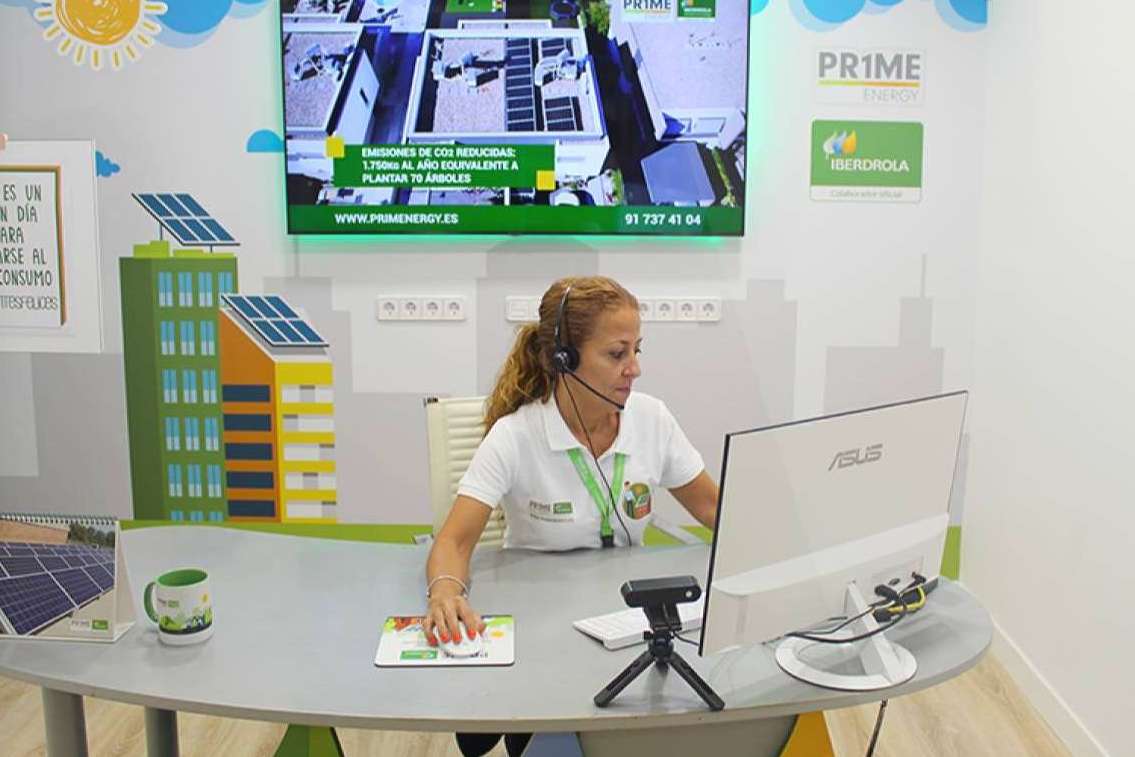Nos vemos online, el servicio de atención virtual en directo inclusivo de Prime Energy