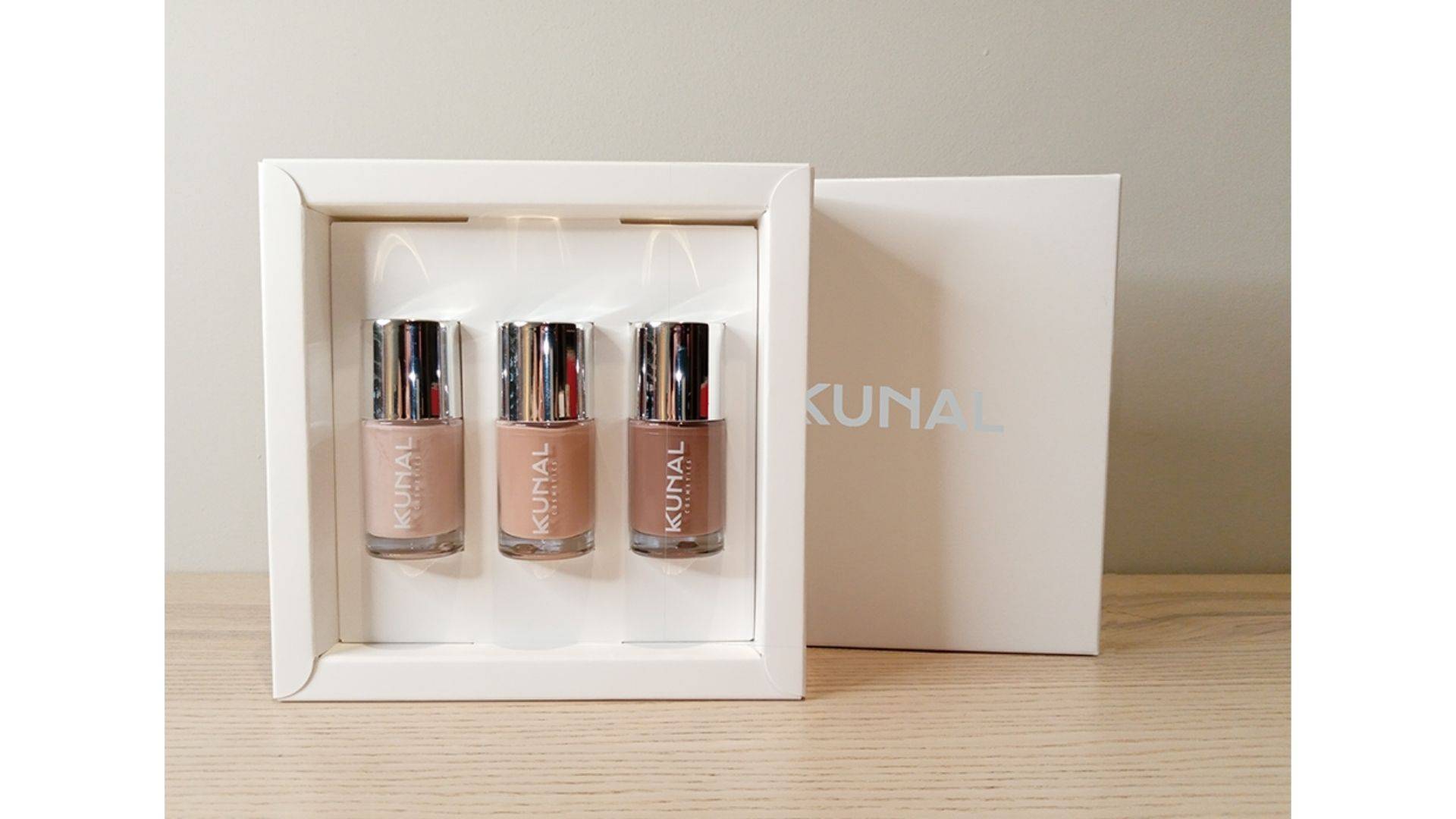 Kunal Cosmetics dispone de sets de esmaltes de uñas veganos