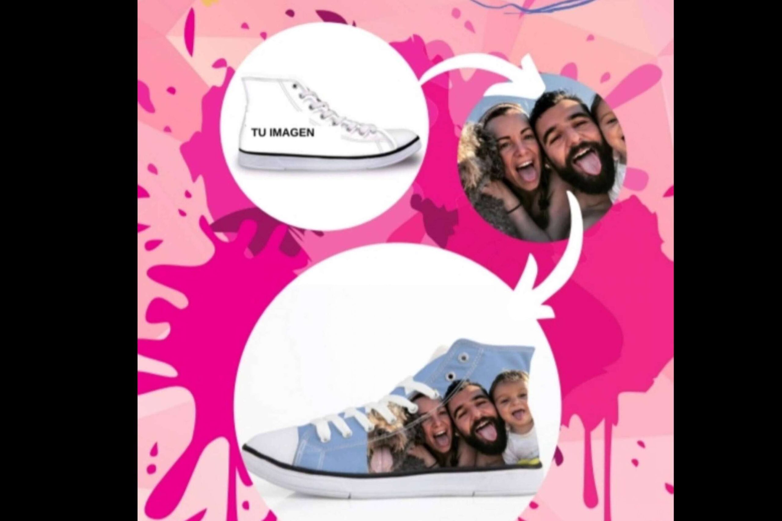 Zapatillas personalizadas para toda España y Portugal en la tienda online OriginalFeet