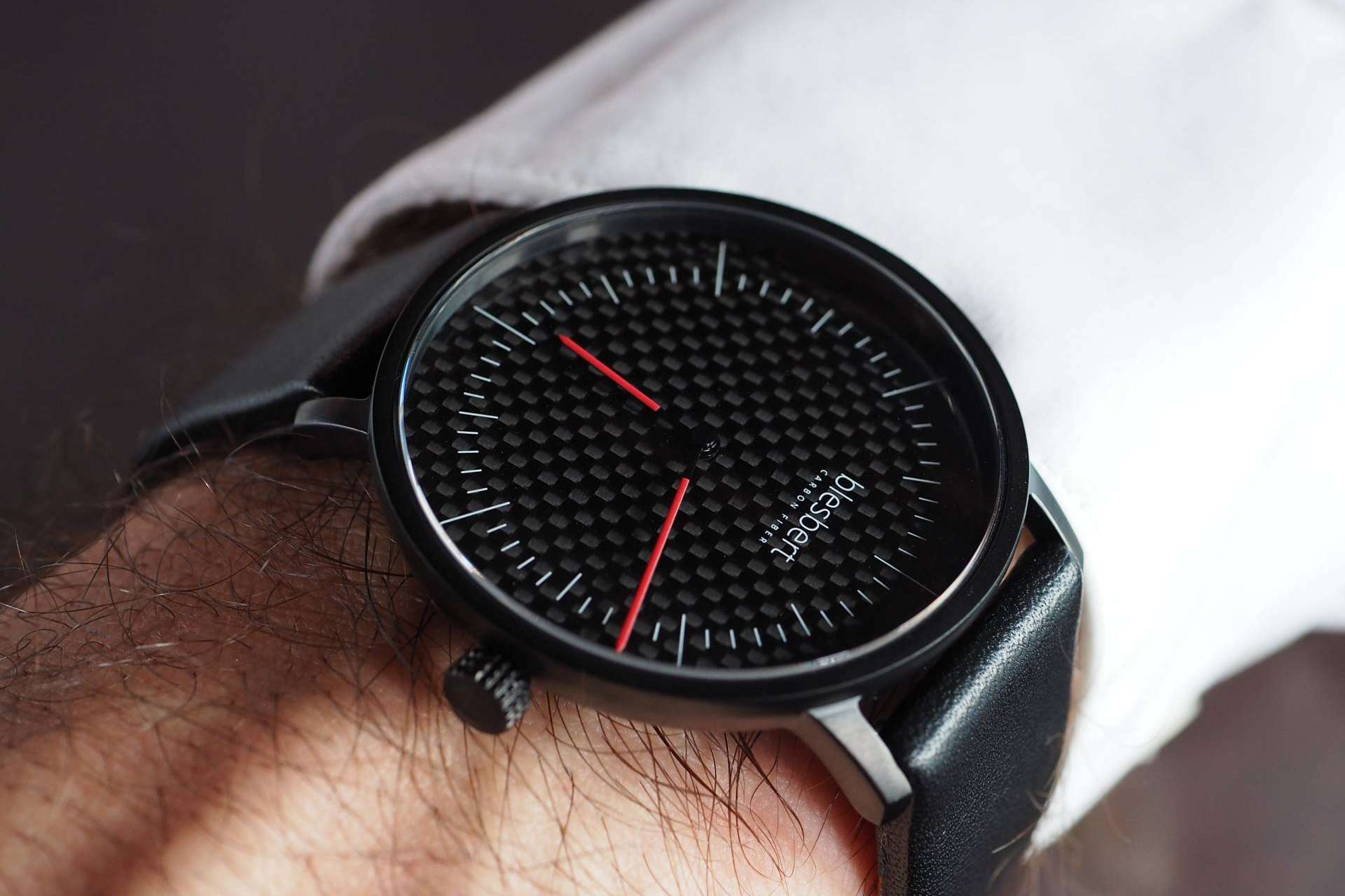 El reloj CIRO de blesbert es el primer modelo con fibra de carbono creado en España