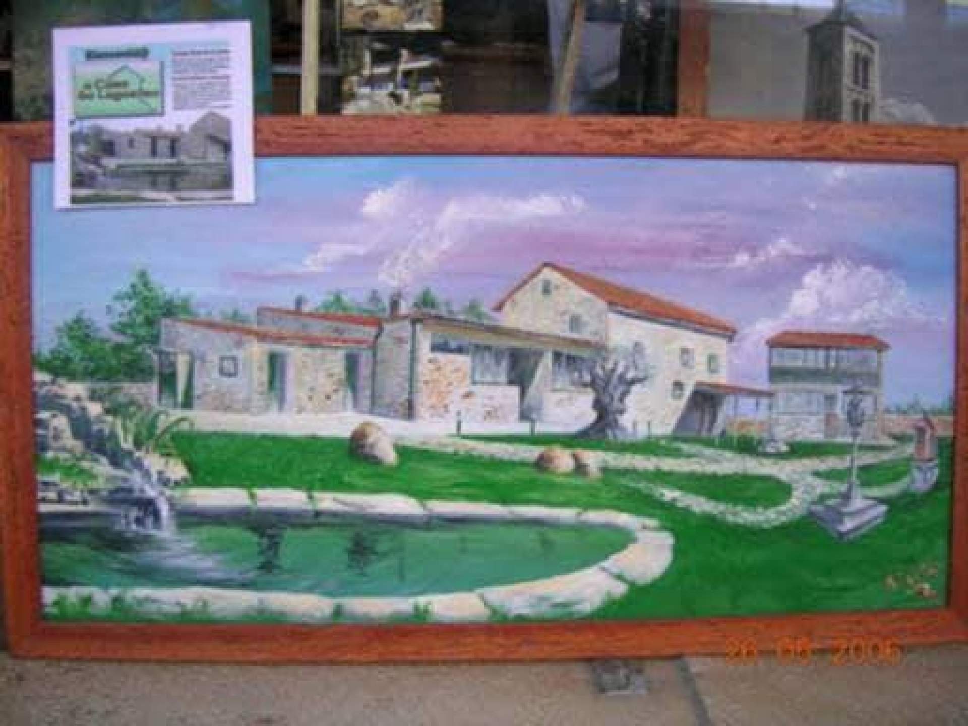 En su página web El Pintor de Internet, el artista Miguel Estaña vende sus obras y ofrece un taller en braille