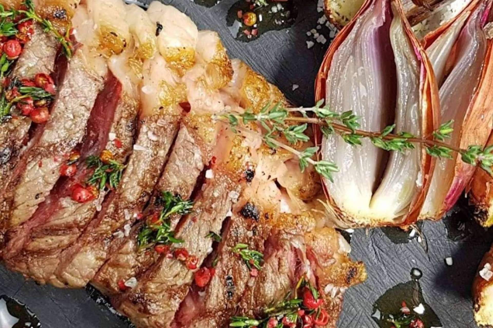El menú degustación Entrecot Girona en Vic Brasería, del corral a la brasa