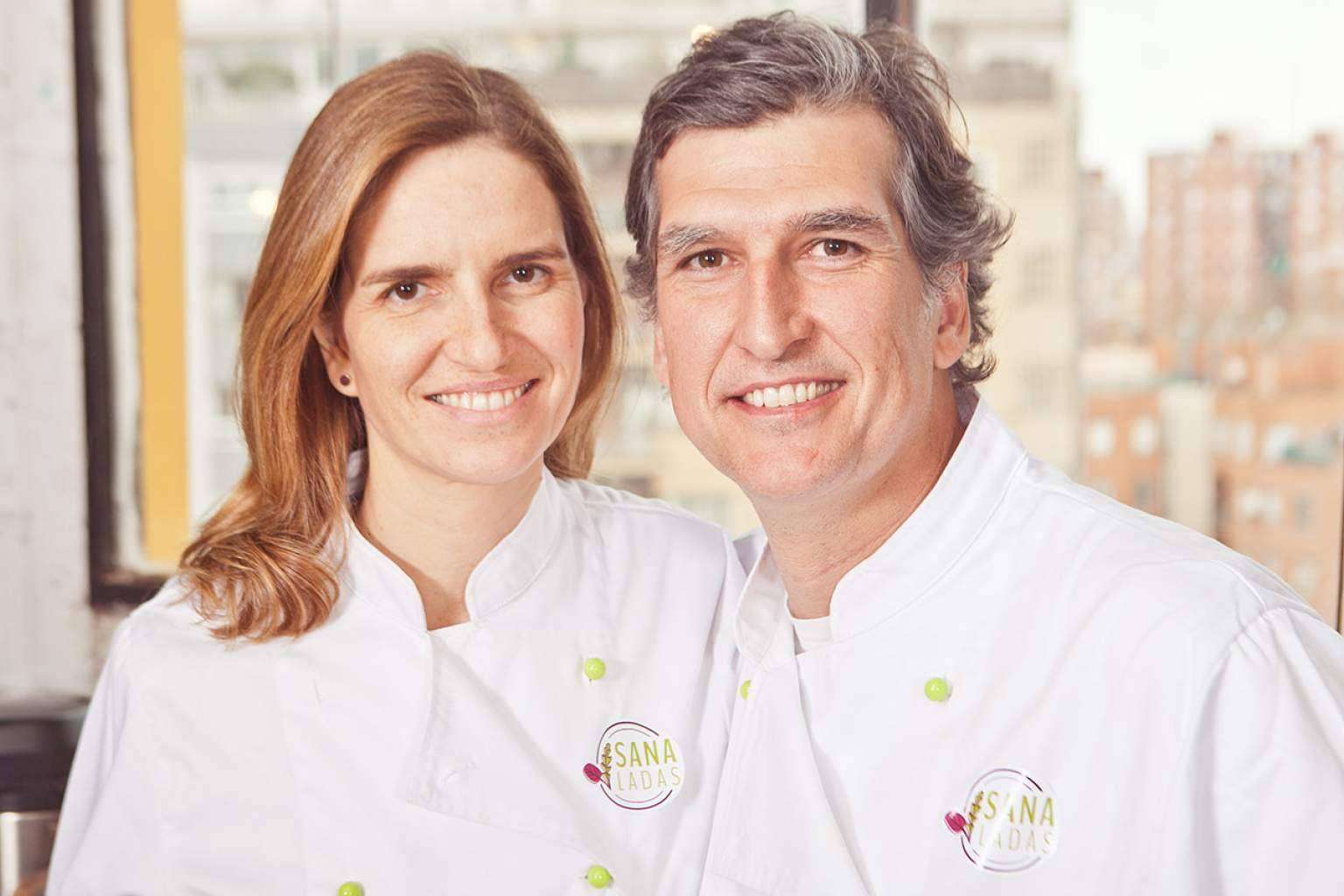 Los wraps caseros de diferentes tipos de Sanaladas