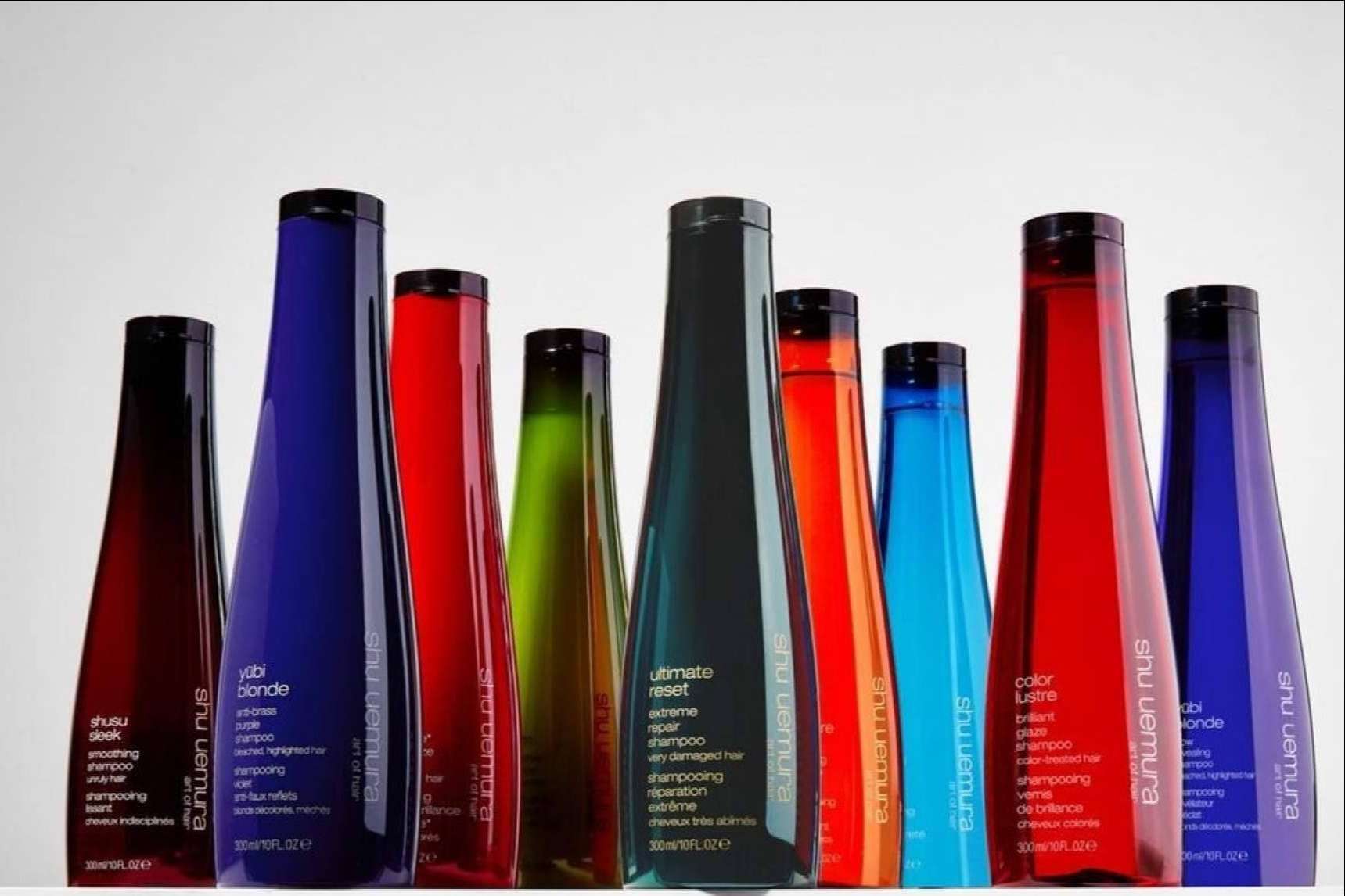 Puro lujo japonés para el cabello con los productos de la marca Shu Uemura, disponibles en la tienda online de Llarcó