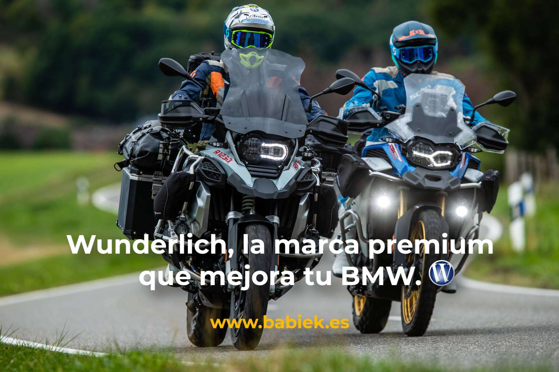 ¿Por qué Babiek Moto Adventure recomienda Wunderlich para la moto?