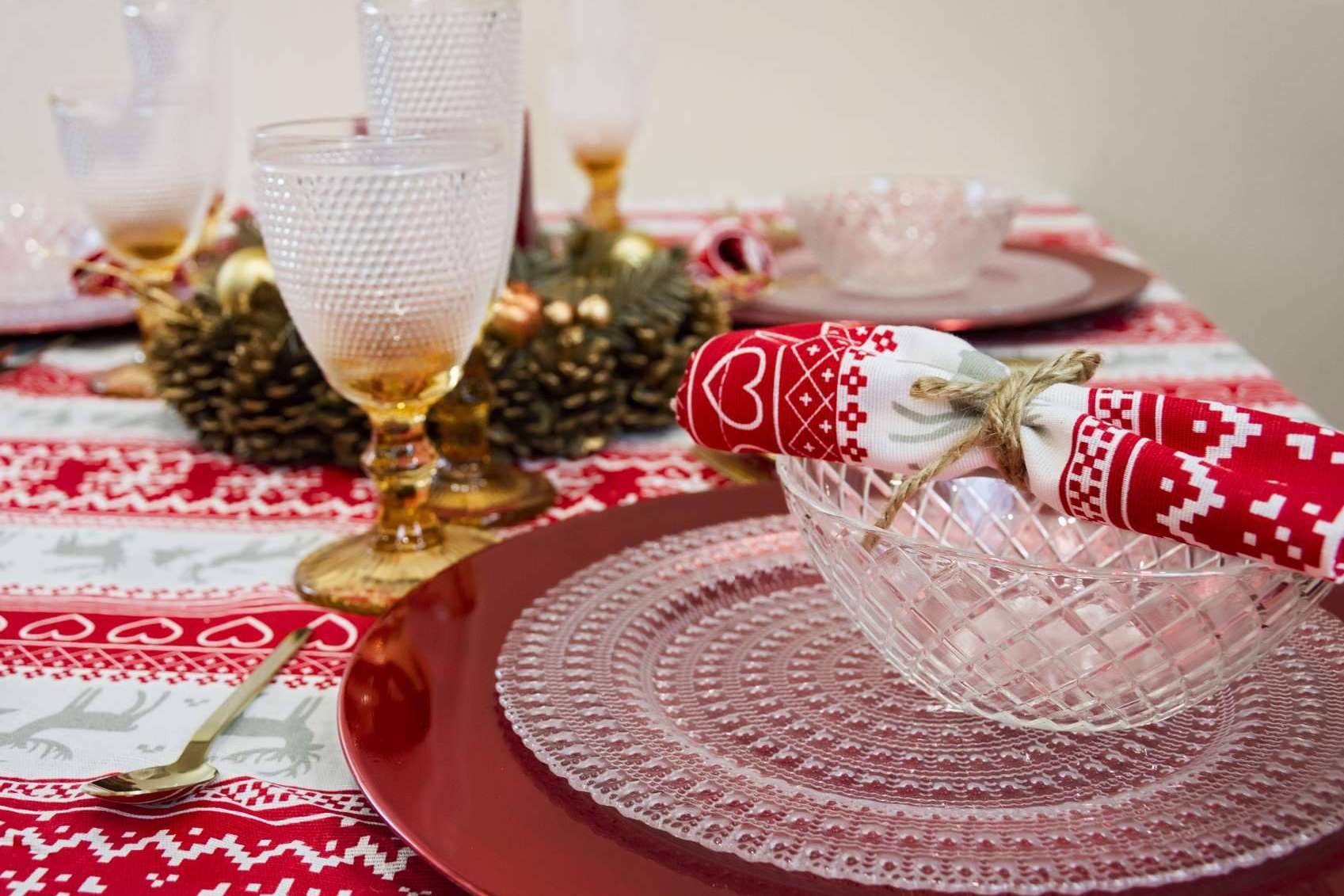 Las ideas de Rosso Decora para decorar la mesa en Navidad