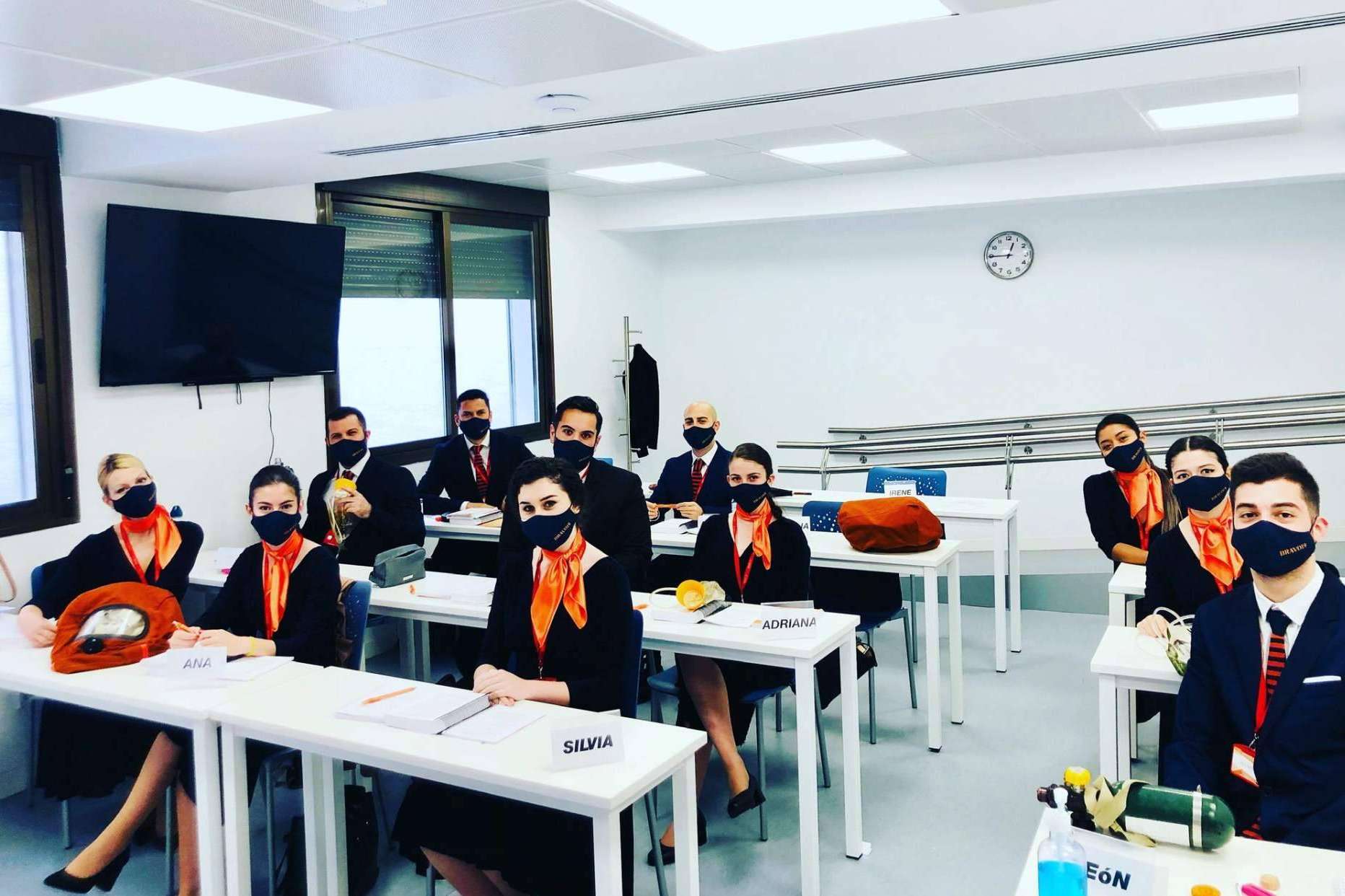 Bravo19 y su curso de tripulante cabina pasajeros