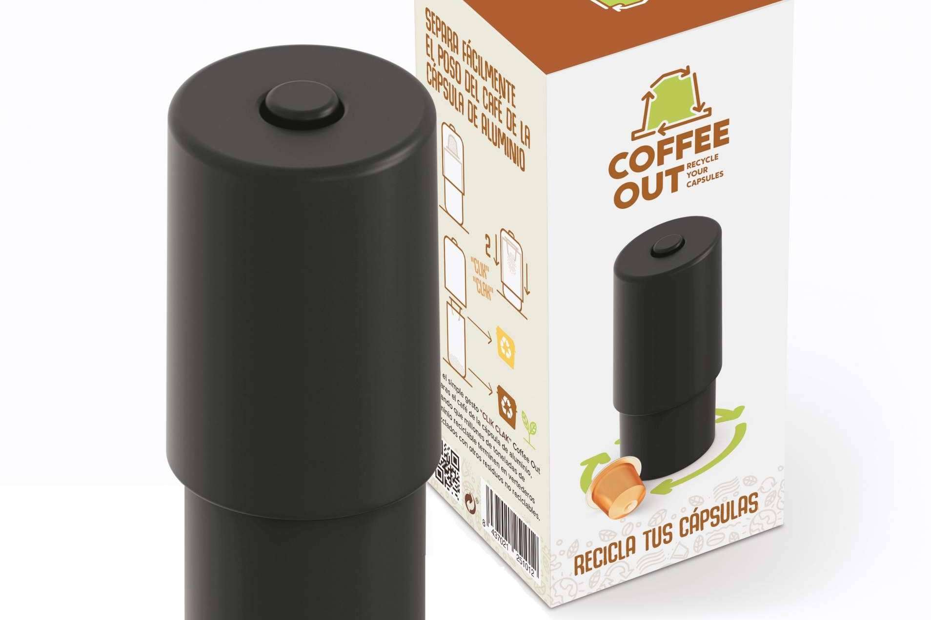 Reciclar las cápsulas de café con el invento de Coffee Out