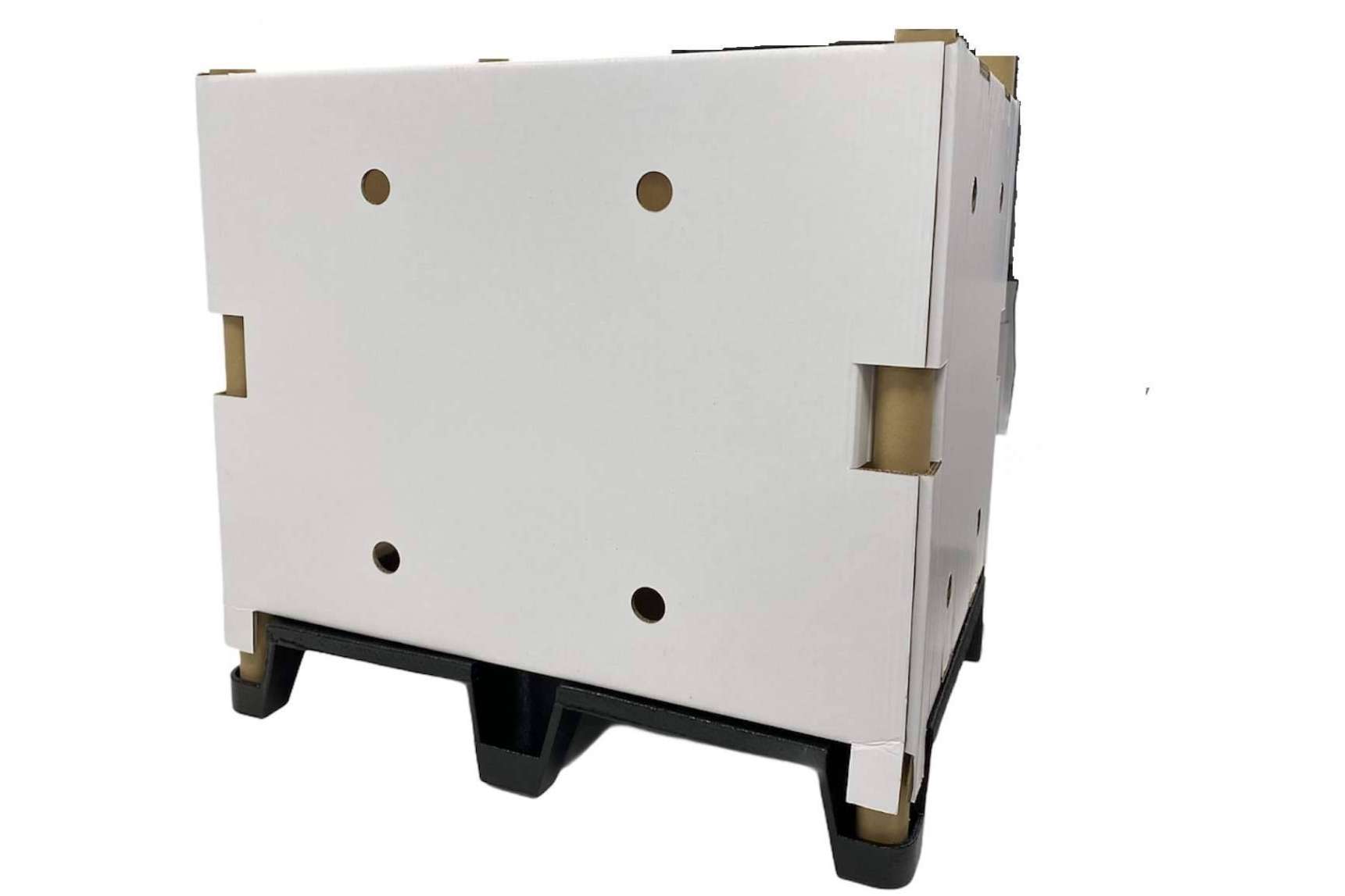 Exponer o trasladar mercancía con máxima eficiencia con el Box Palet 600x800 mm de Inka Palet
