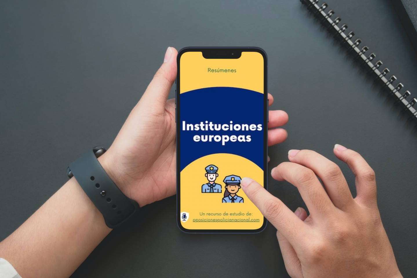 La Comunidad de Opositores a Policía Nacional ofrece diferentes herramientas para ayudar a los candidatos durante el proceso