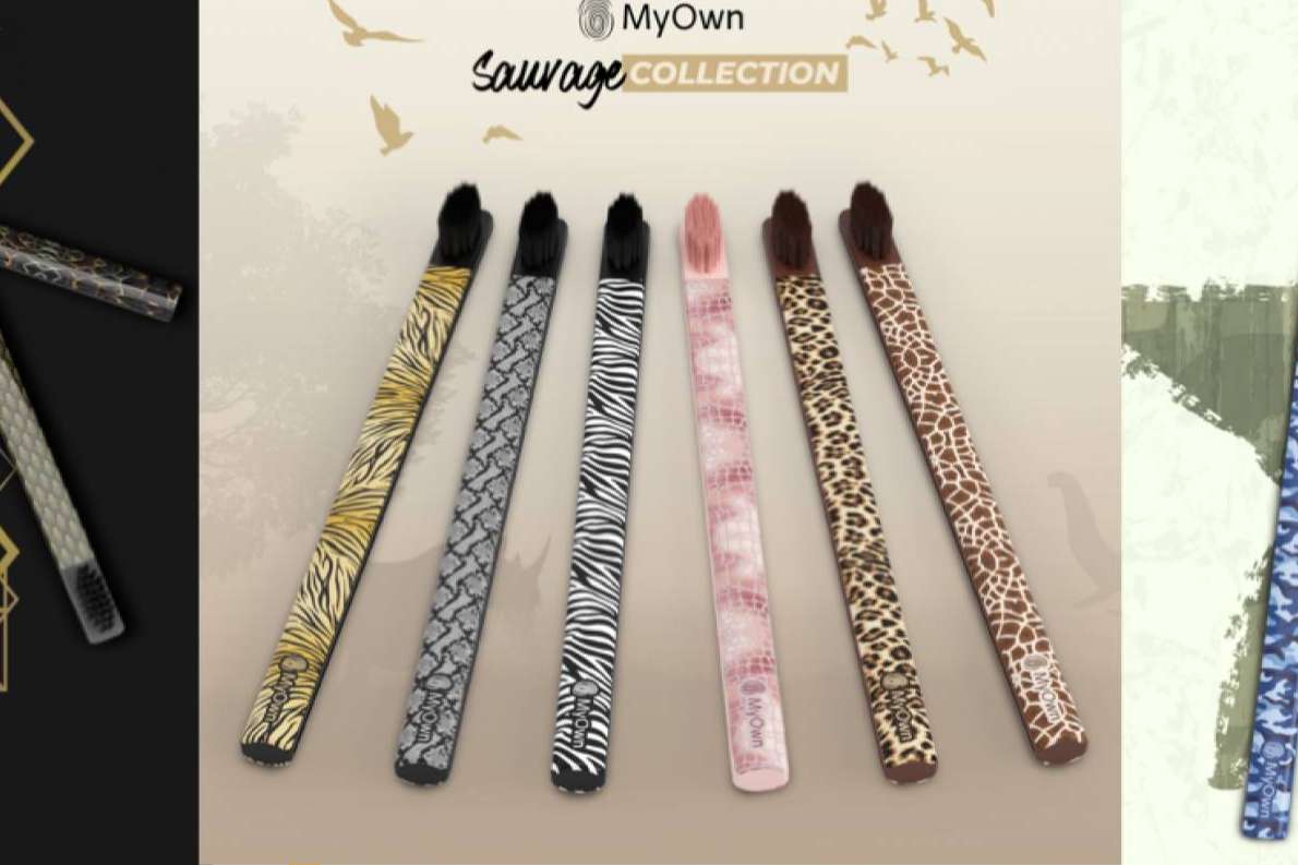 Los cepillos de dientes de diseño de MyOwn son un buen detalle para regalar a los invitados