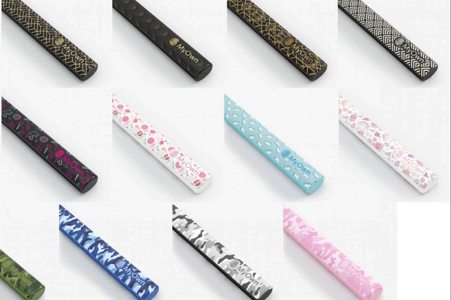 Los cepillos de dientes profesionales y de diseño de MyOwn