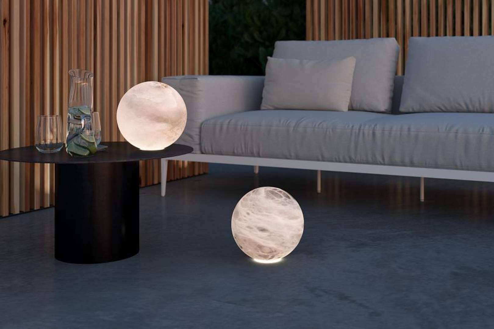Iluminación decorativa en el hogar o el jardín con lámparas Luna de Inspira Home