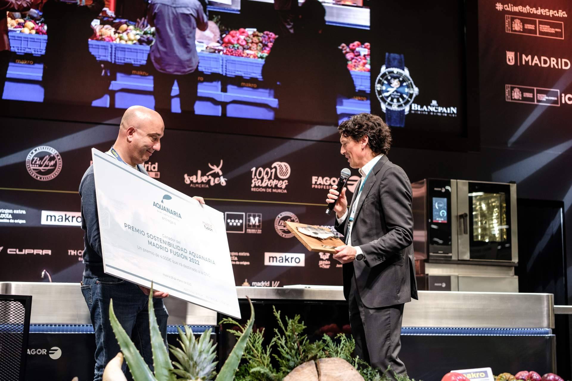 El éxito de Aquanaria en el congreso gastronómico Madrid Fusión 2022