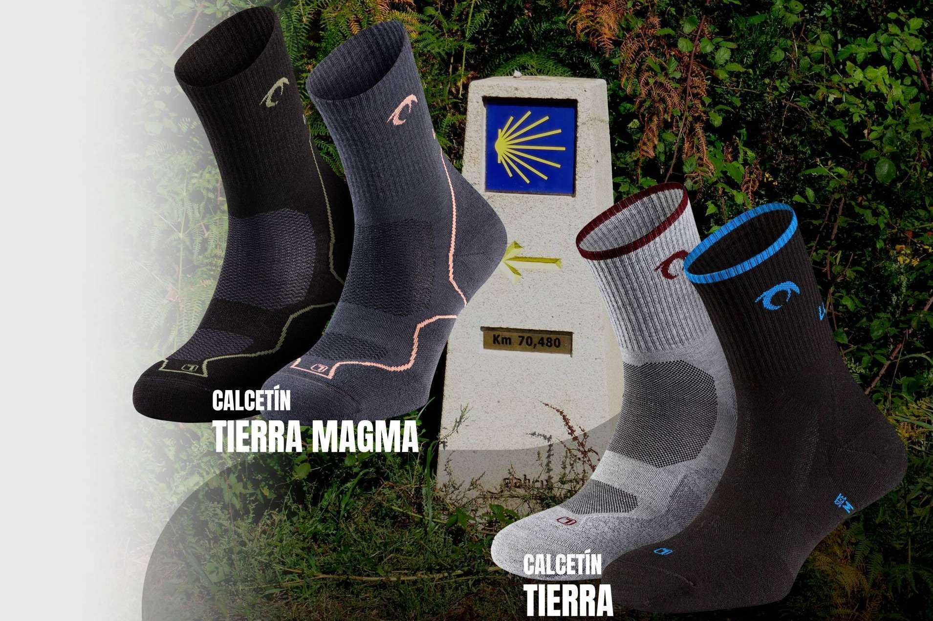 People Sapiens y sus calcetines para el Camino de Santiago