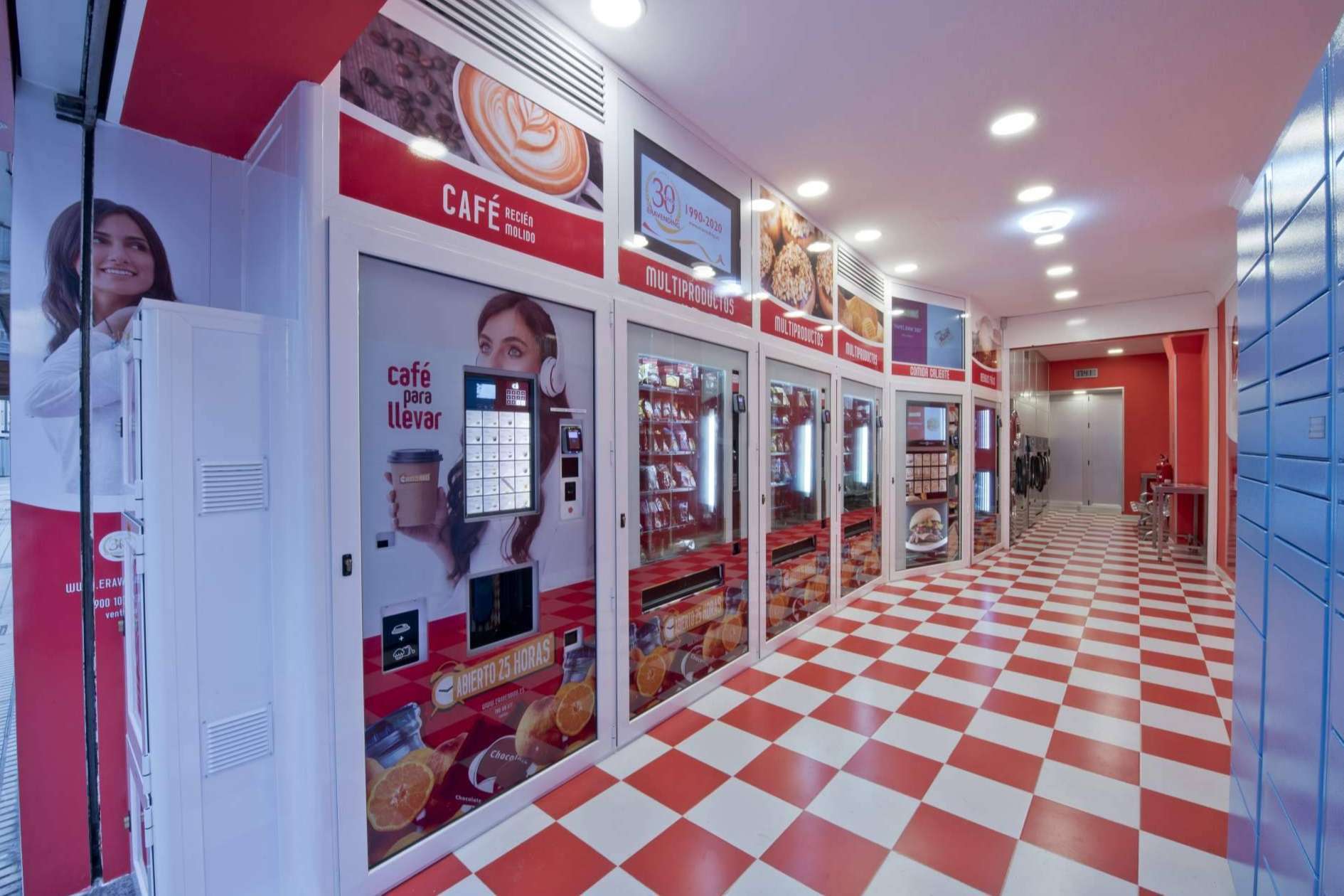 Ejemplo perfecto de los nuevos negocios del siglo XXI con Eravending, la franquicia Abierto 25 horas de máquinas vending