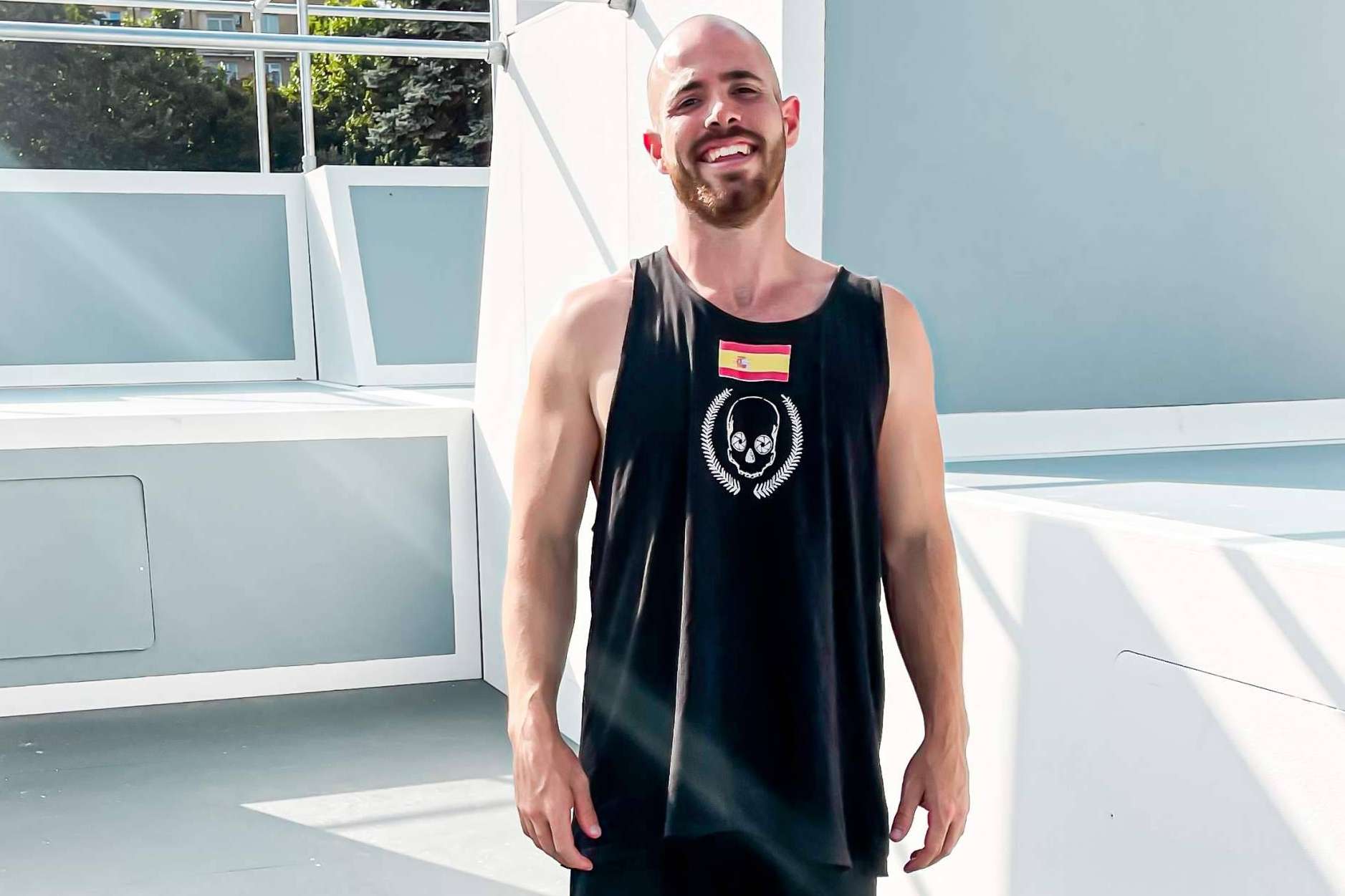 Aarón Vivar Hernández, el atleta de la Federación Española de Gimnasia en la disciplina de parkour que representará a España en el próximo mundial de la FIG en Montpellier