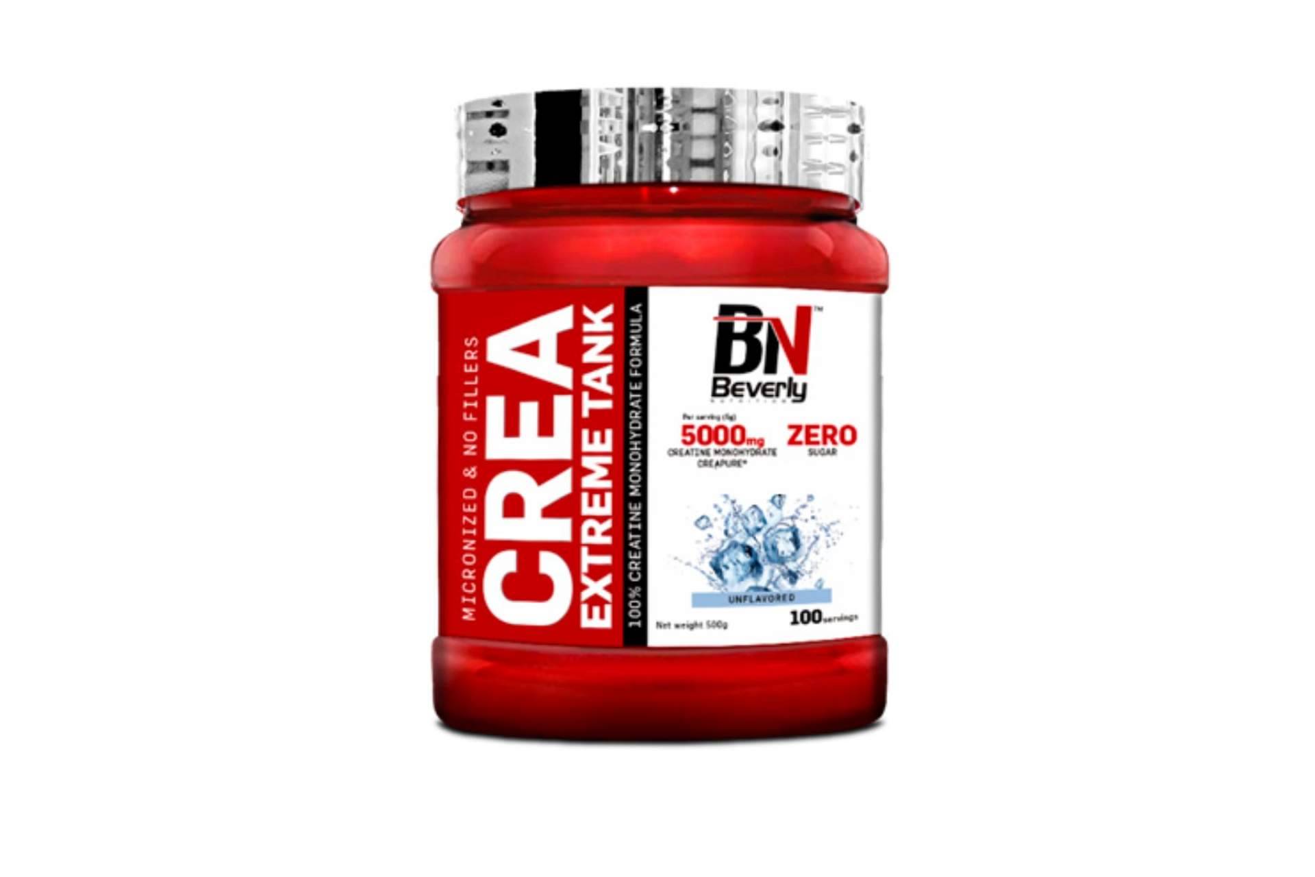 CREA EXTREME TANK, uno de los suplementos deportivos más populares del mercado, de Beverly Nutrition