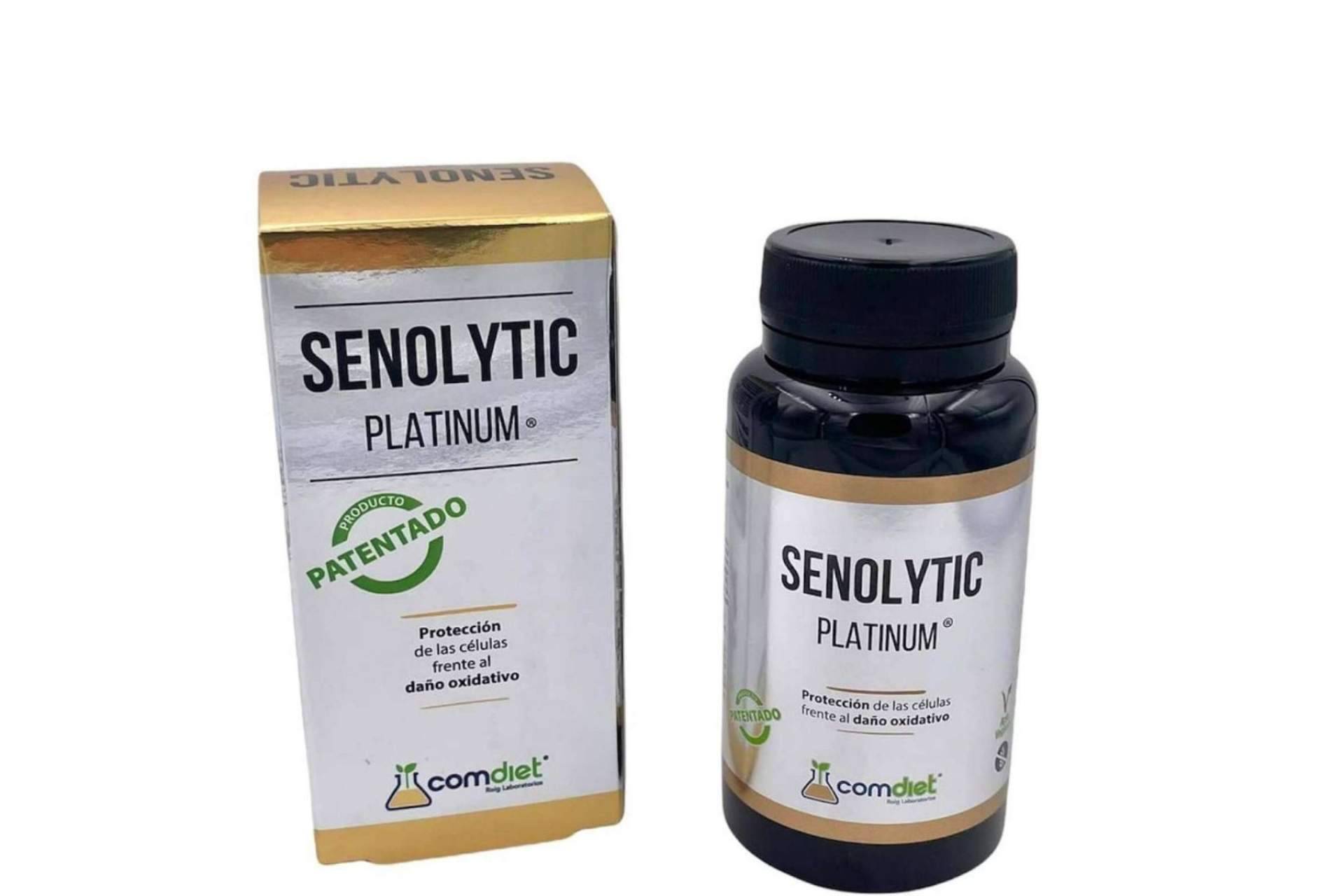 Comdiet Roig Laboratorios dispone de un complemento natural que pulveriza las células senescentes SENOLYTIC PLATINUM