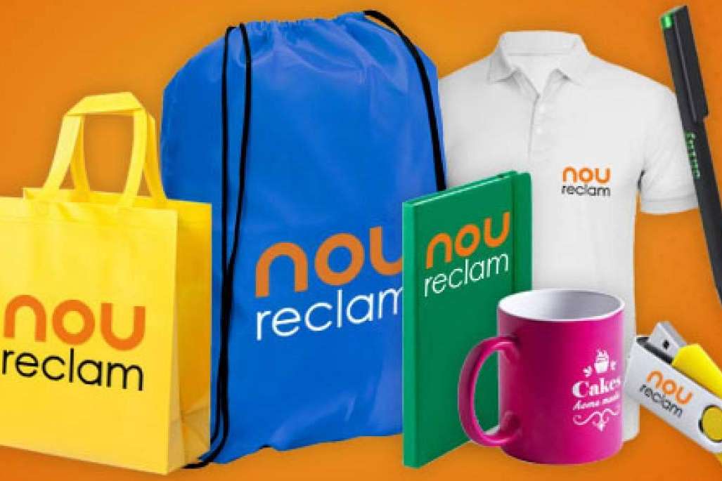 Empresa de regalos publicitarios personalizados con el logo para publicidad, NouReclam
