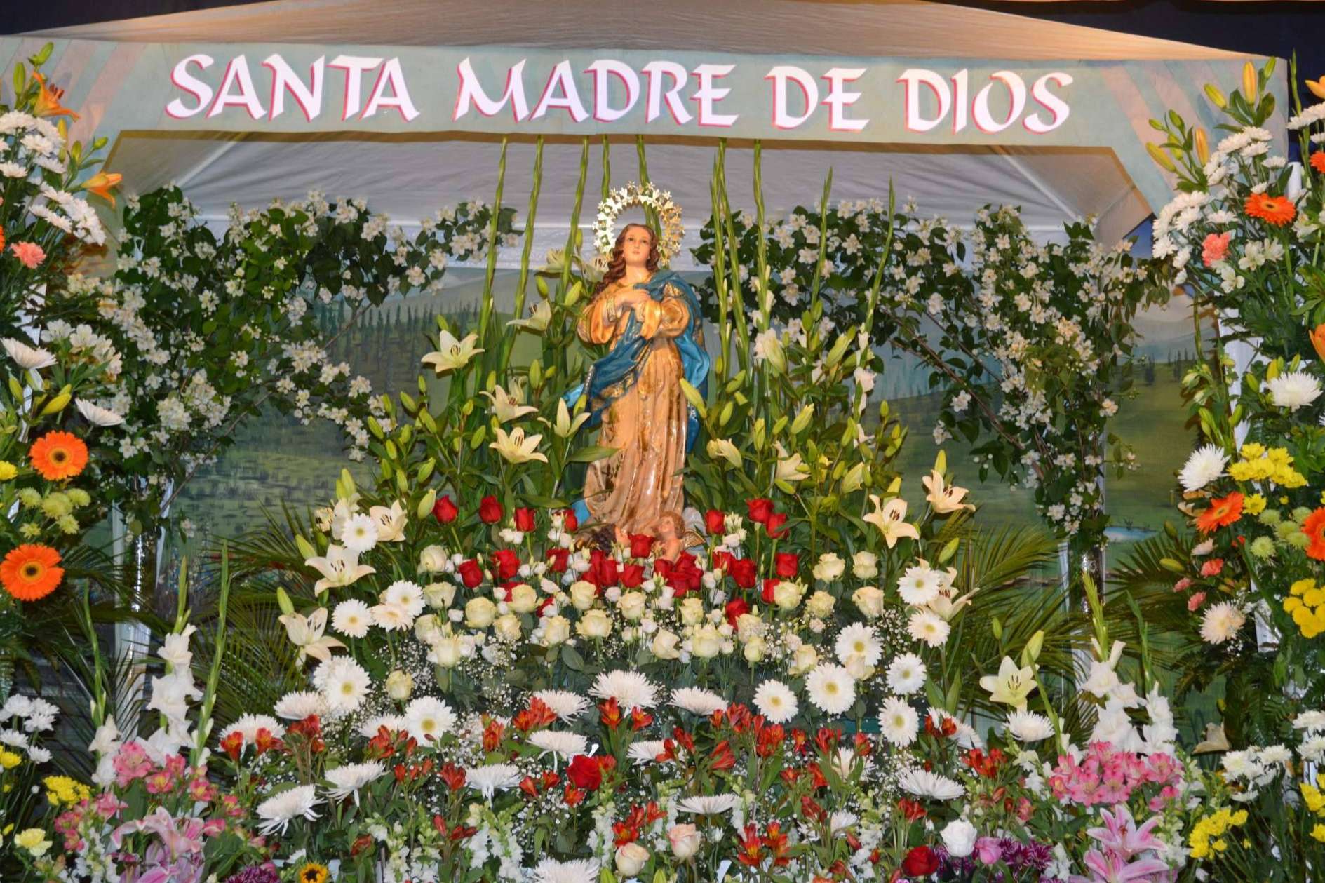 Celebración por todo lo alto en el Colegio La Inmaculada Concepción por la Fiesta de la Virgen