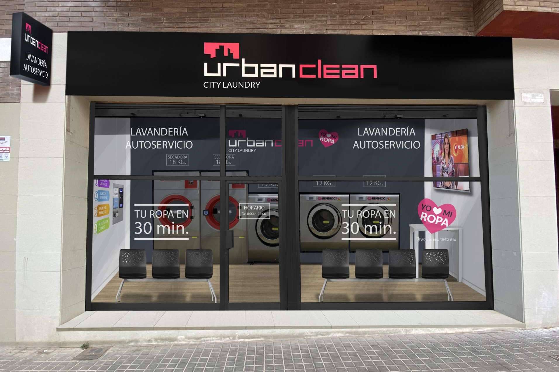 Franquicias de lavandería autoservicio con UrbanClean