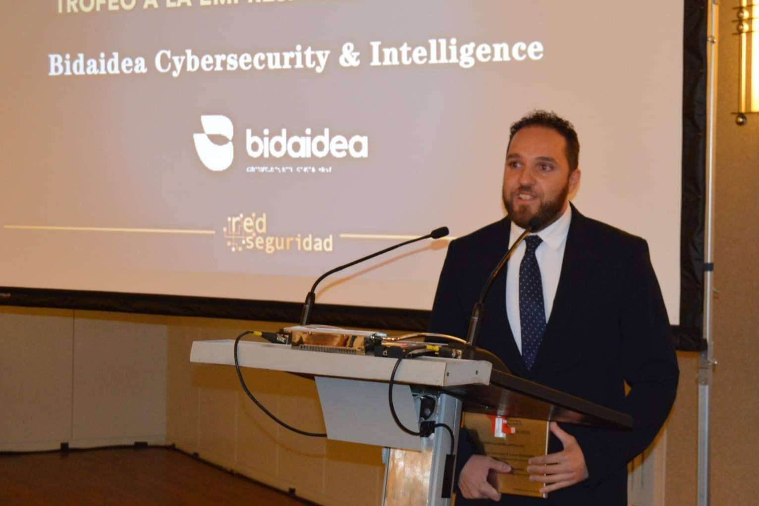 Mikel Rufián, ganador del premio 'Mejor empresa de ciberseguridad del año'