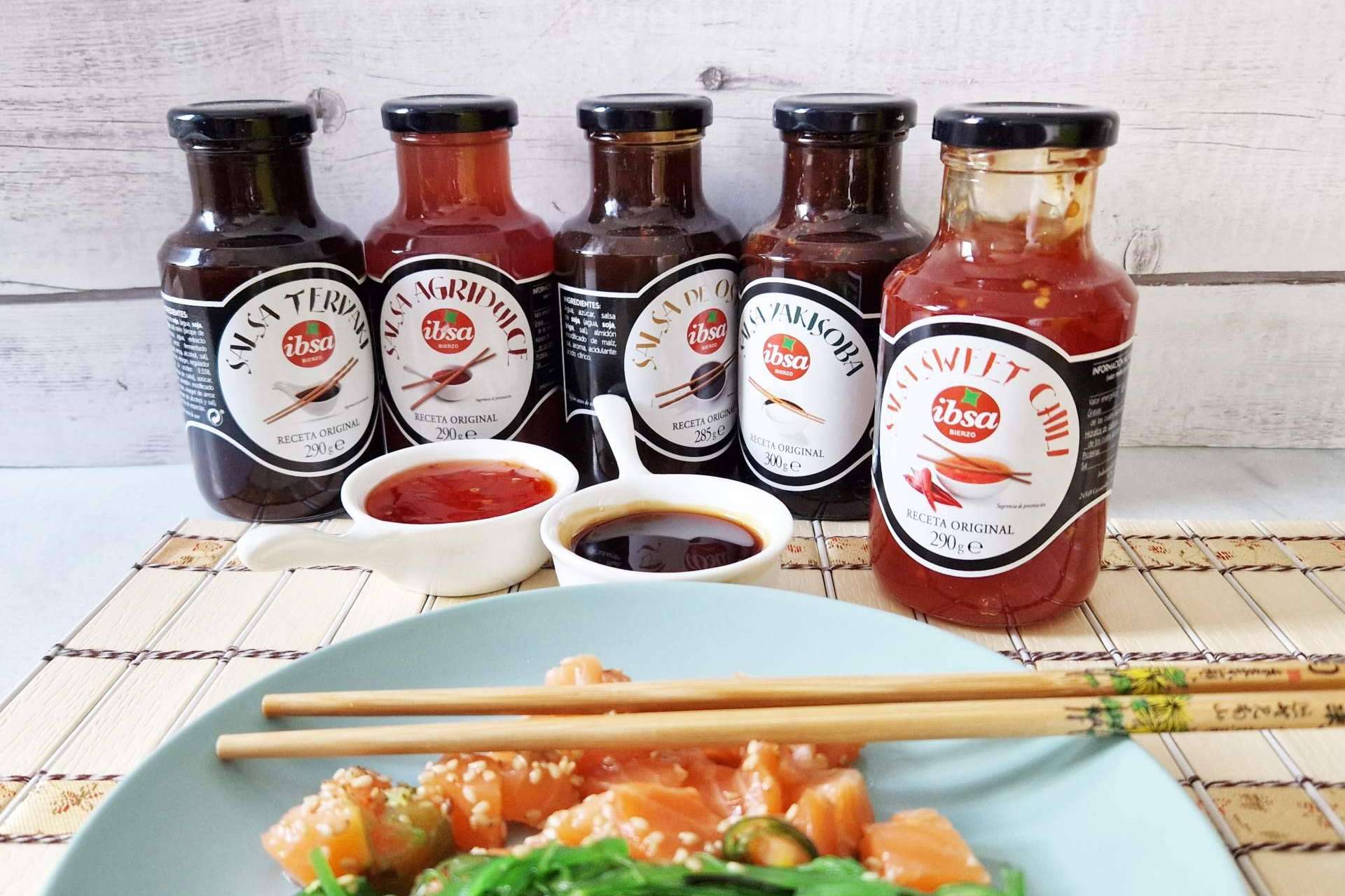 Cocinar distintas recetas con las salsas asiáticas de IBSA