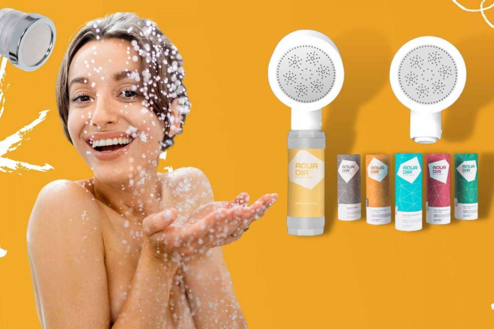 Los filtros universales para ducha con aromaterapia Beyond Water