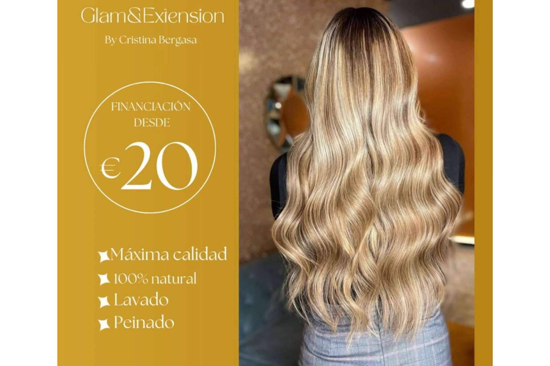 Glam & Extensions, el salón de belleza en el que realizan extensiones de pelo en Madrid
