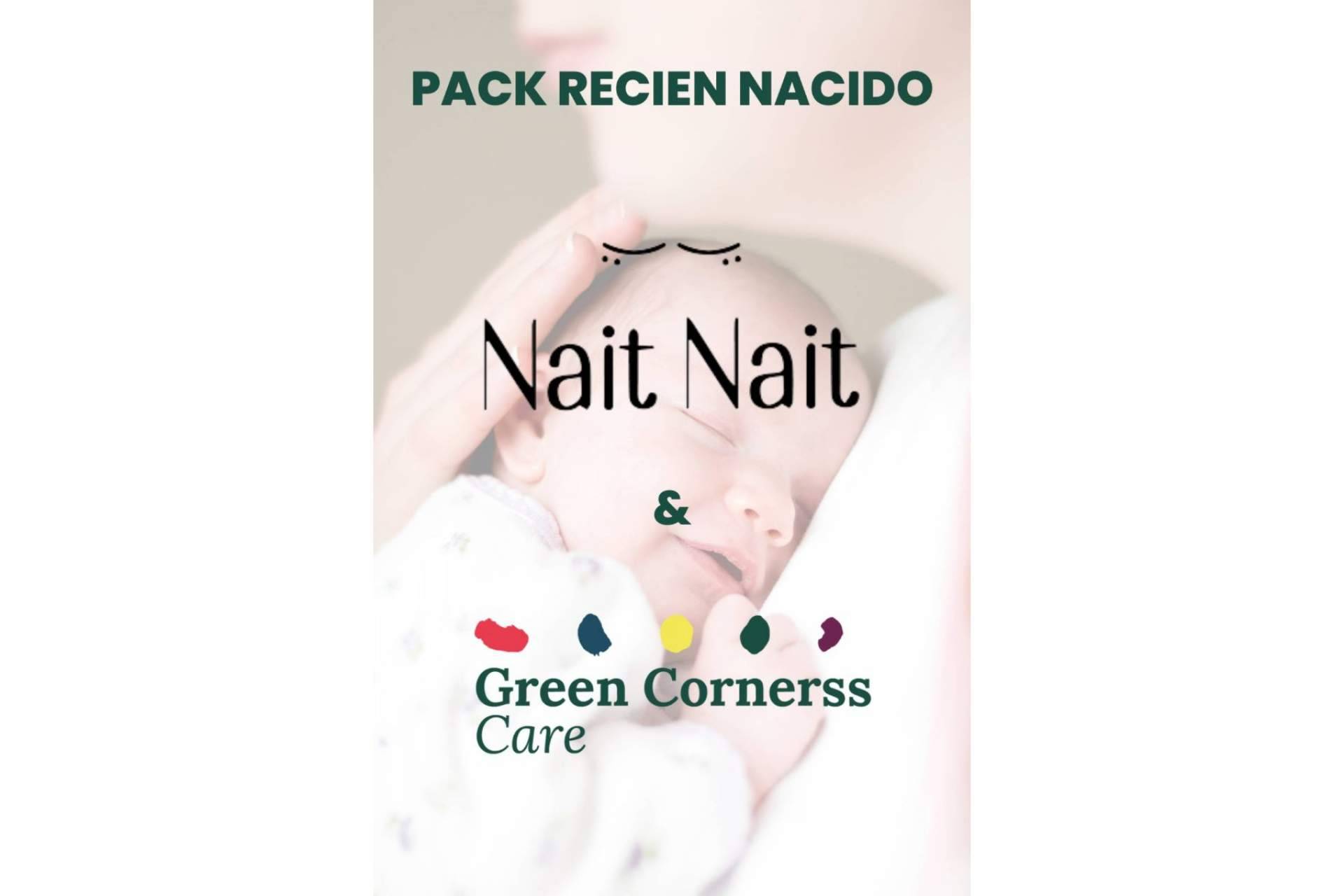 Green Cornerss presenta al mercado junto a Nait Nait el pack con todo lo necesario para los recién nacidos