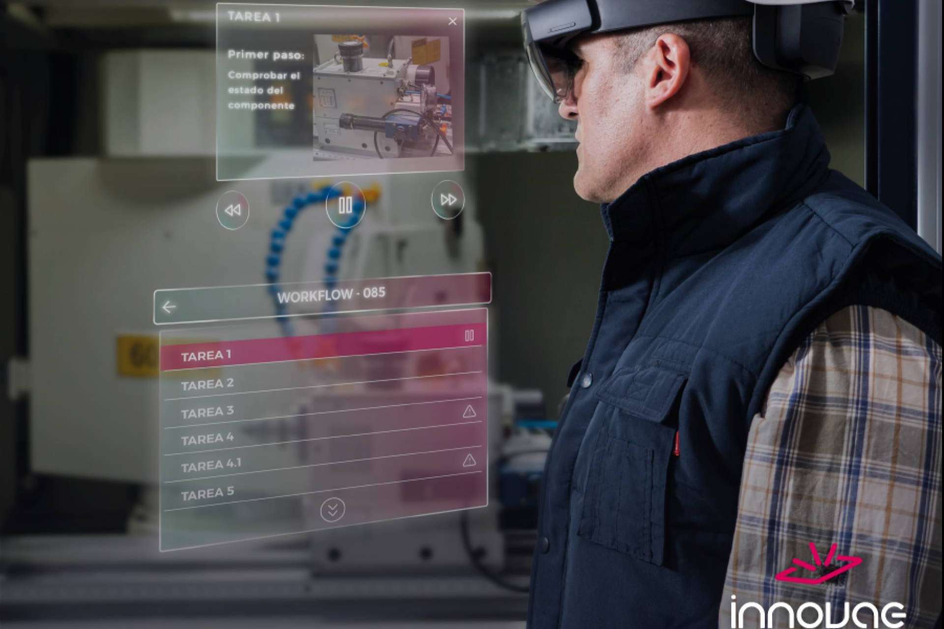 Optimizar operaciones técnicas mediante la herramienta SAAM de realidad mixta, por Innovae