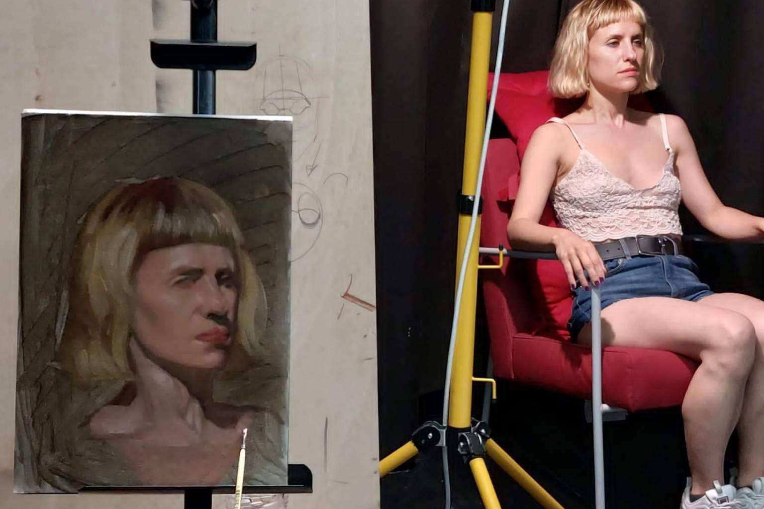 ¿Qué ofrece el programa anual de dibujo y pintura académica de Estudio Ilógico?