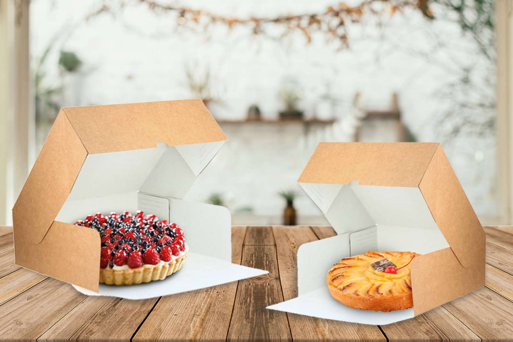 Packaging para postres y pastelería, en Punto Qpack
